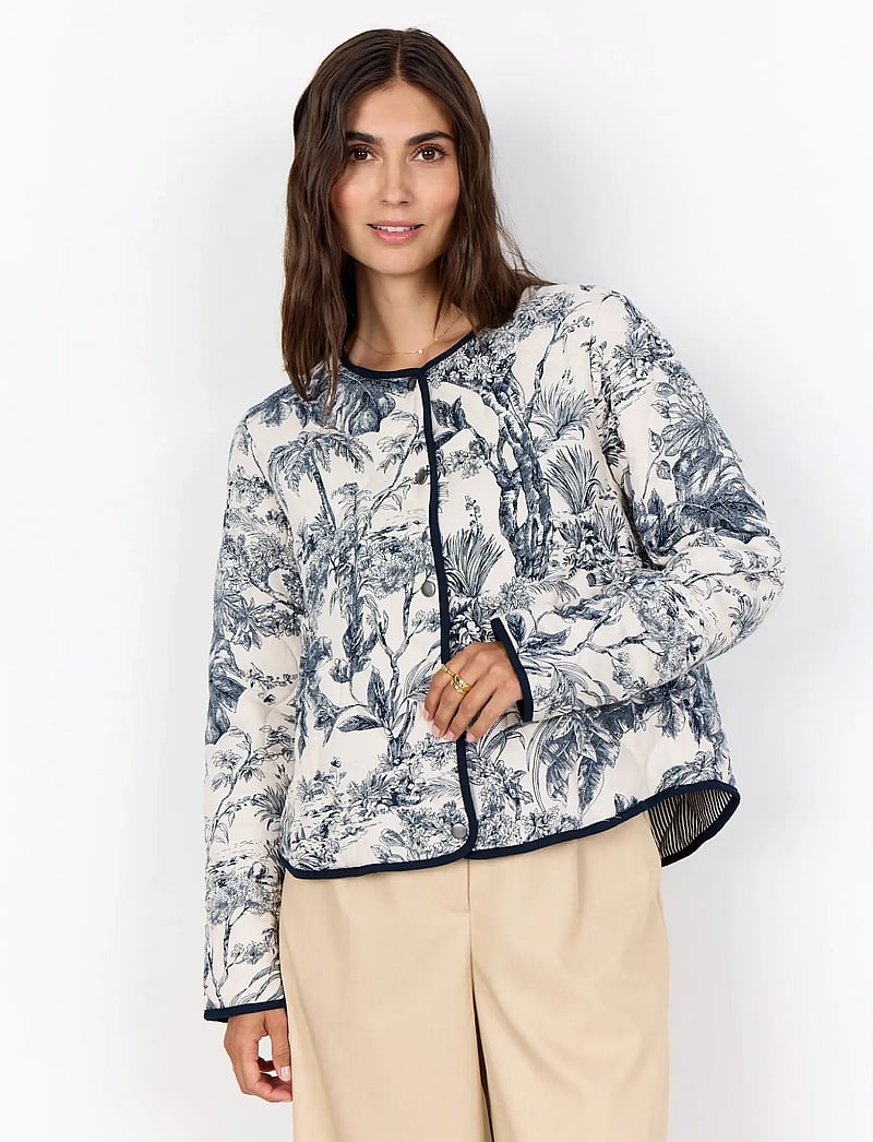 Soyaconcept - SC-CARLI - frühlingsjacken - 6910 navy combi - 4