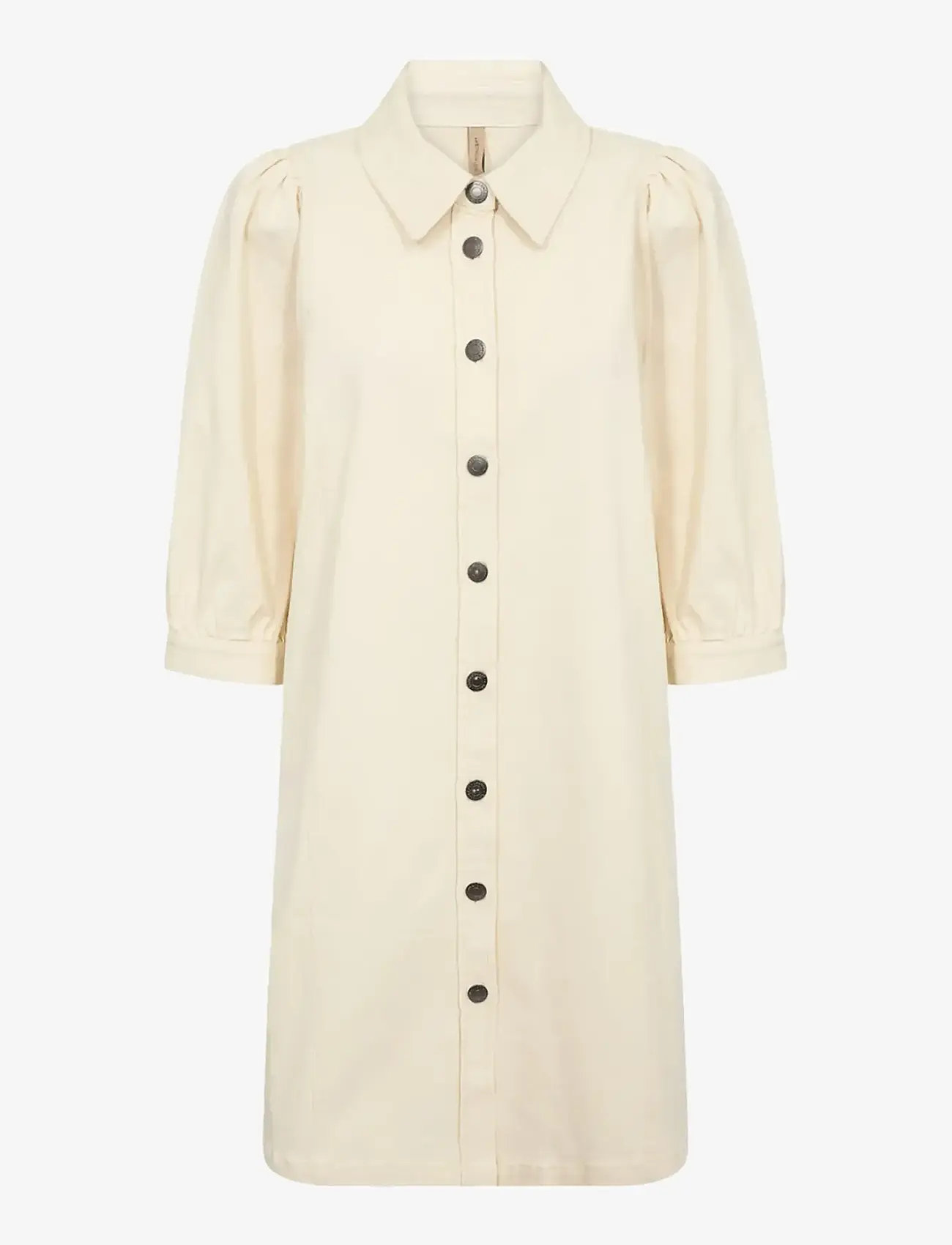 Soyaconcept - SC-BESS - skjortklänningar - 1620 cream - 1