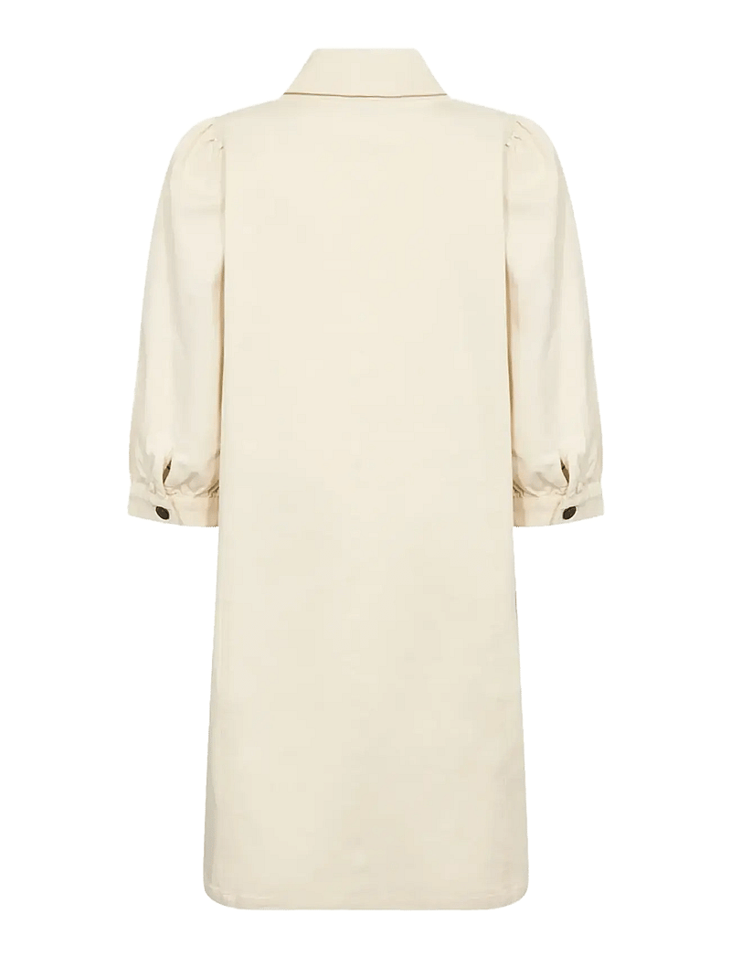 Soyaconcept - SC-BESS - skjortklänningar - 1620 cream - 2