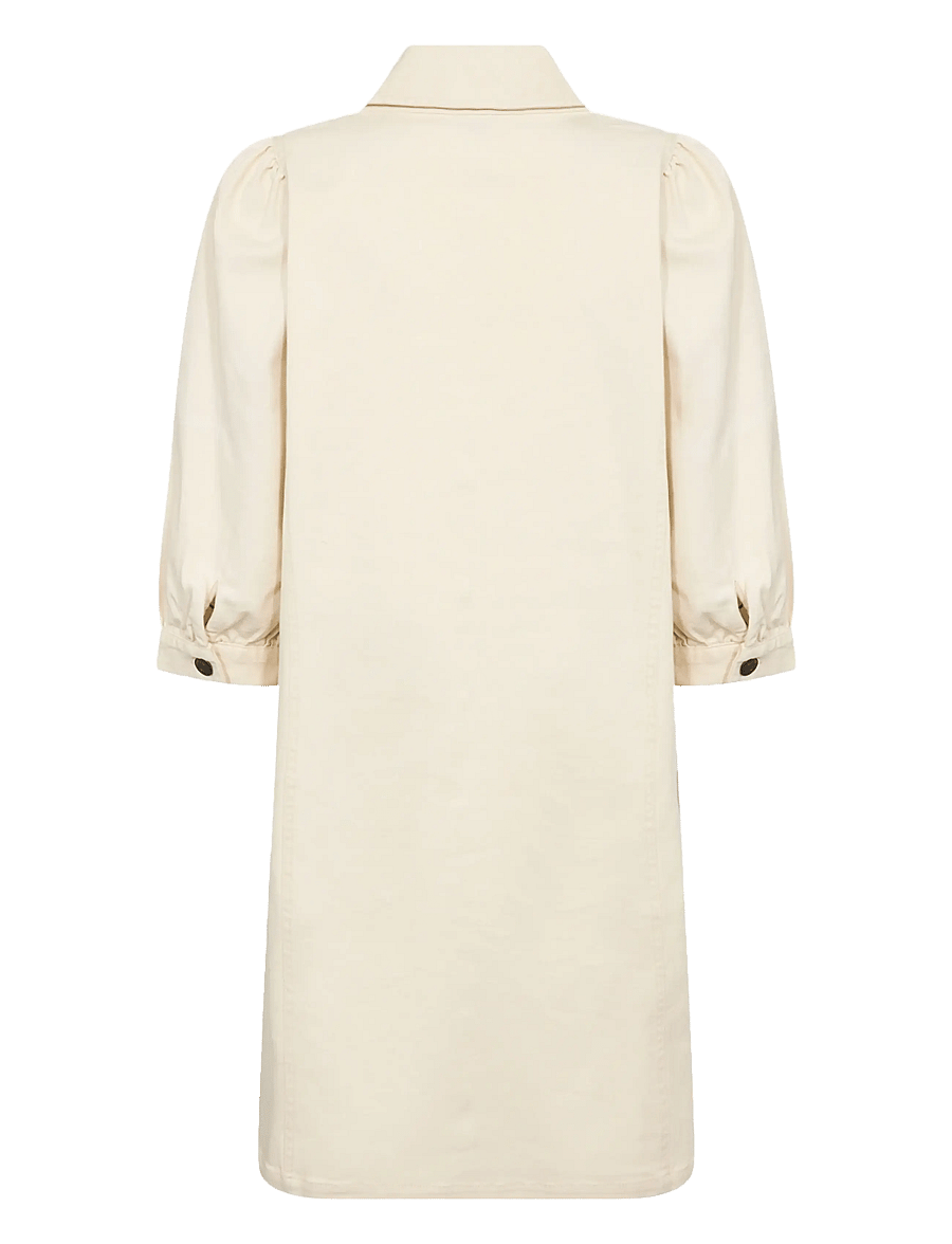 Soyaconcept - SC-BESS - skjortklänningar - 1620 cream - 2