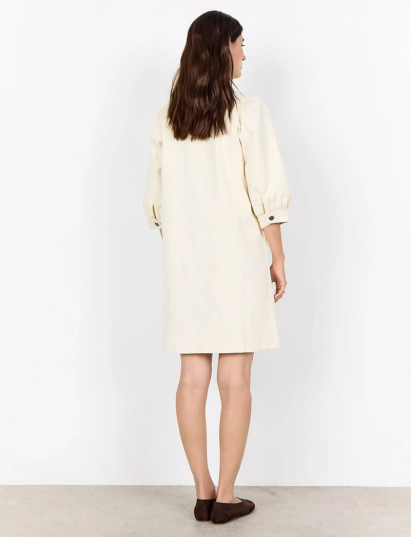 Soyaconcept - SC-BESS - skjortklänningar - 1620 cream - 3