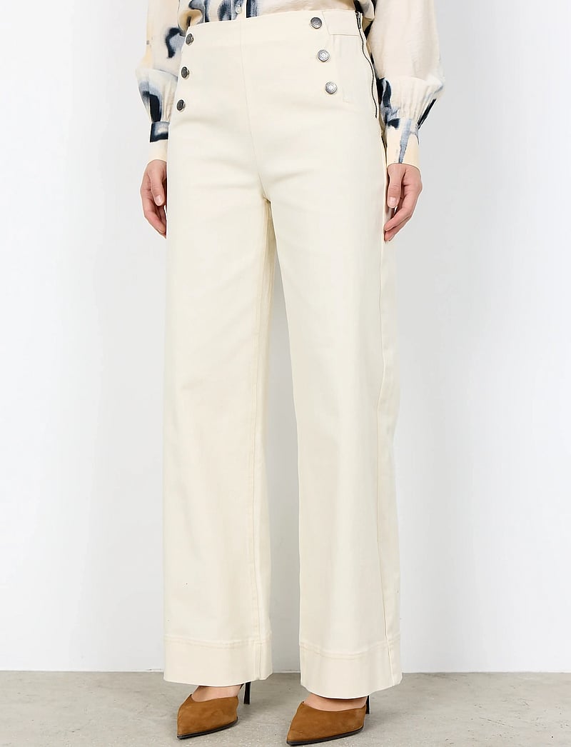 Soyaconcept - SC-BESS - hosen mit weitem bein - 1620 cream - 3