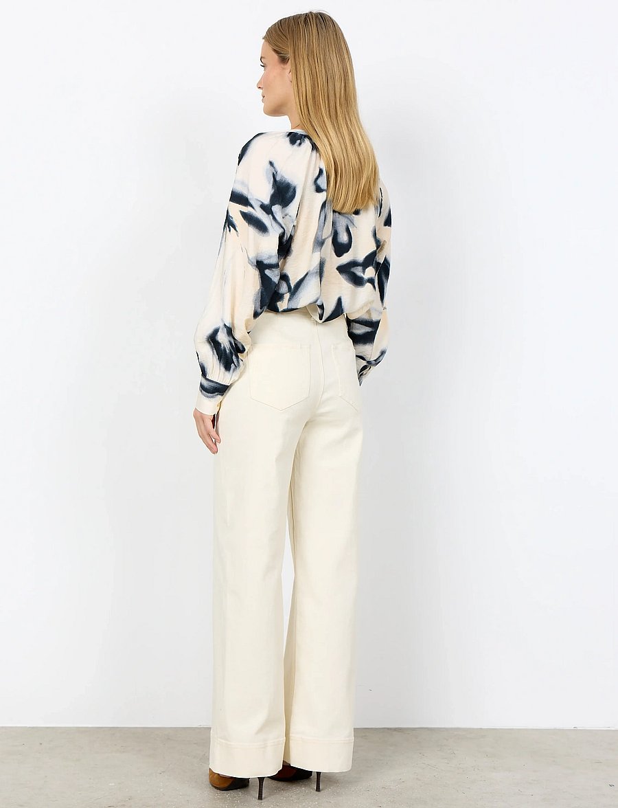 Soyaconcept - SC-BESS - hosen mit weitem bein - 1620 cream - 4