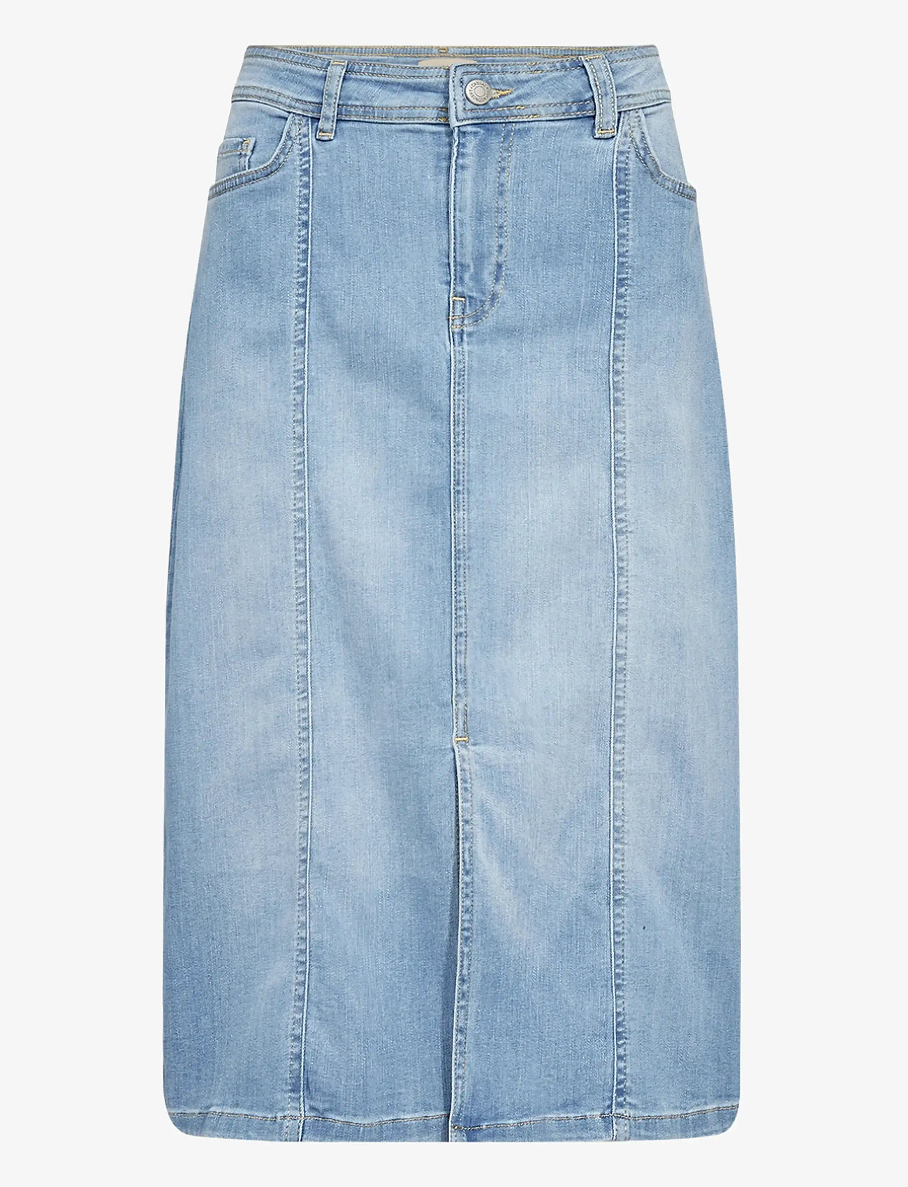 Soyaconcept - SC-KIMBERLY - jeanskjolar - 2030 lt. blue denim - 0