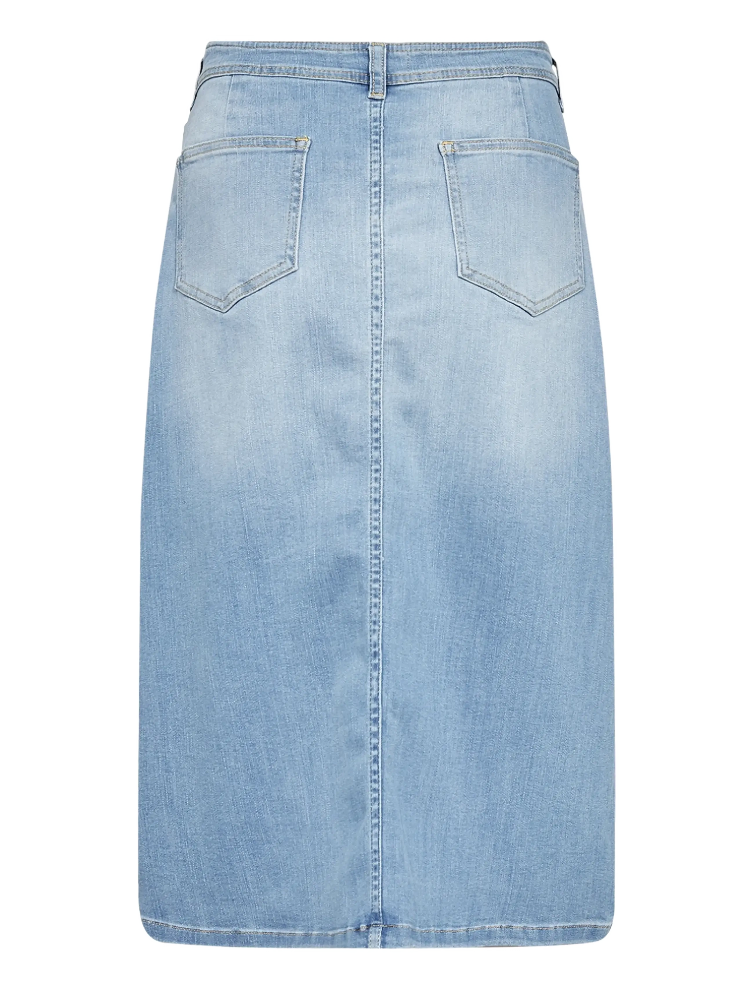 Soyaconcept - SC-KIMBERLY - midi garuma svārki - 2030 lt. blue denim - 1