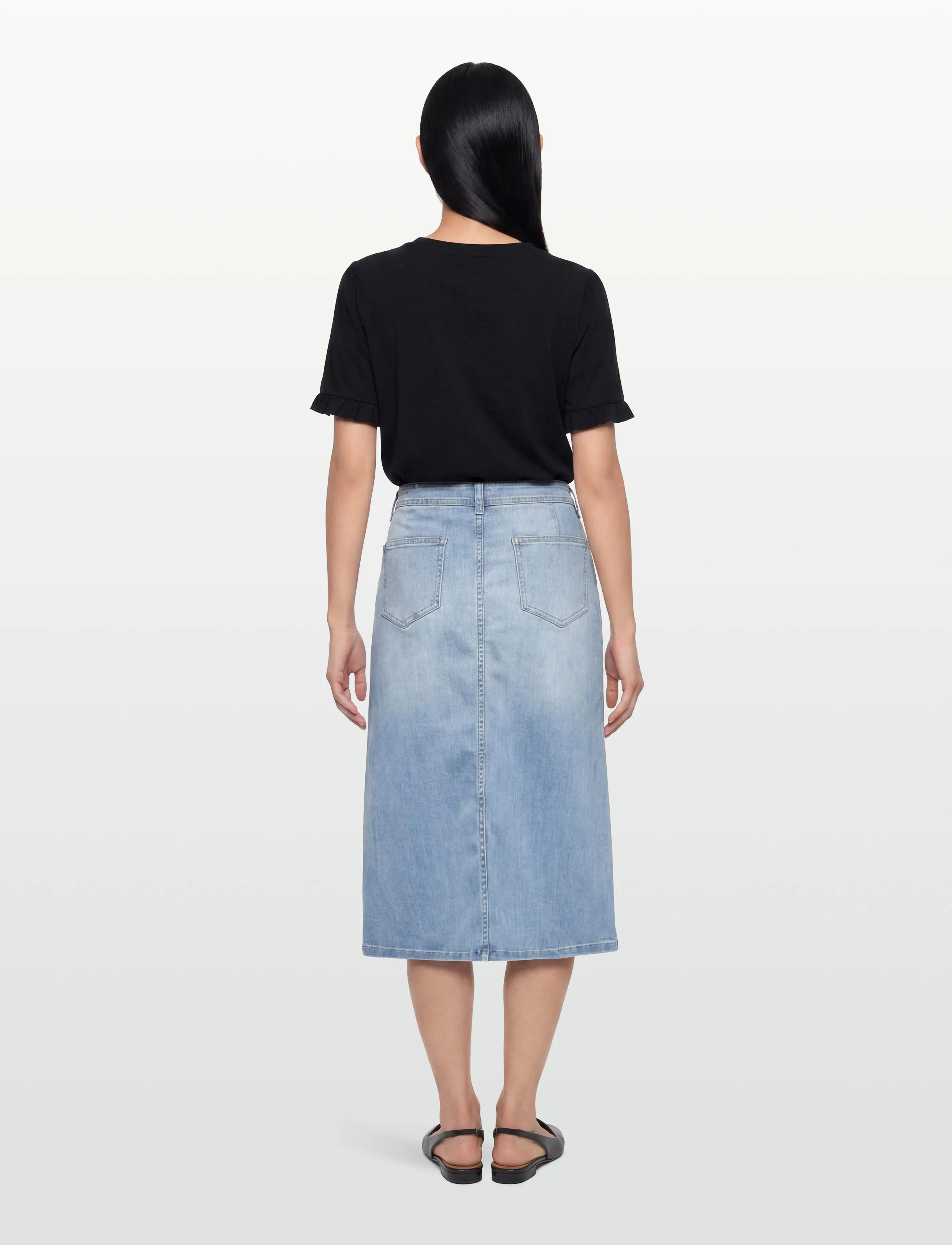 Soyaconcept - SC-KIMBERLY - jeansröcke - 2030 lt. blue denim - 4