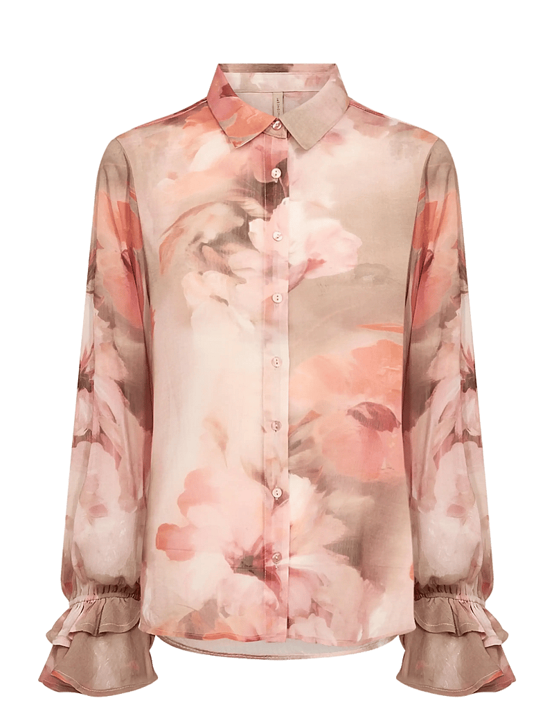 Soyaconcept - SC-CARMEN - pikkade varrukatega särgid - 4120c rose combi - 1