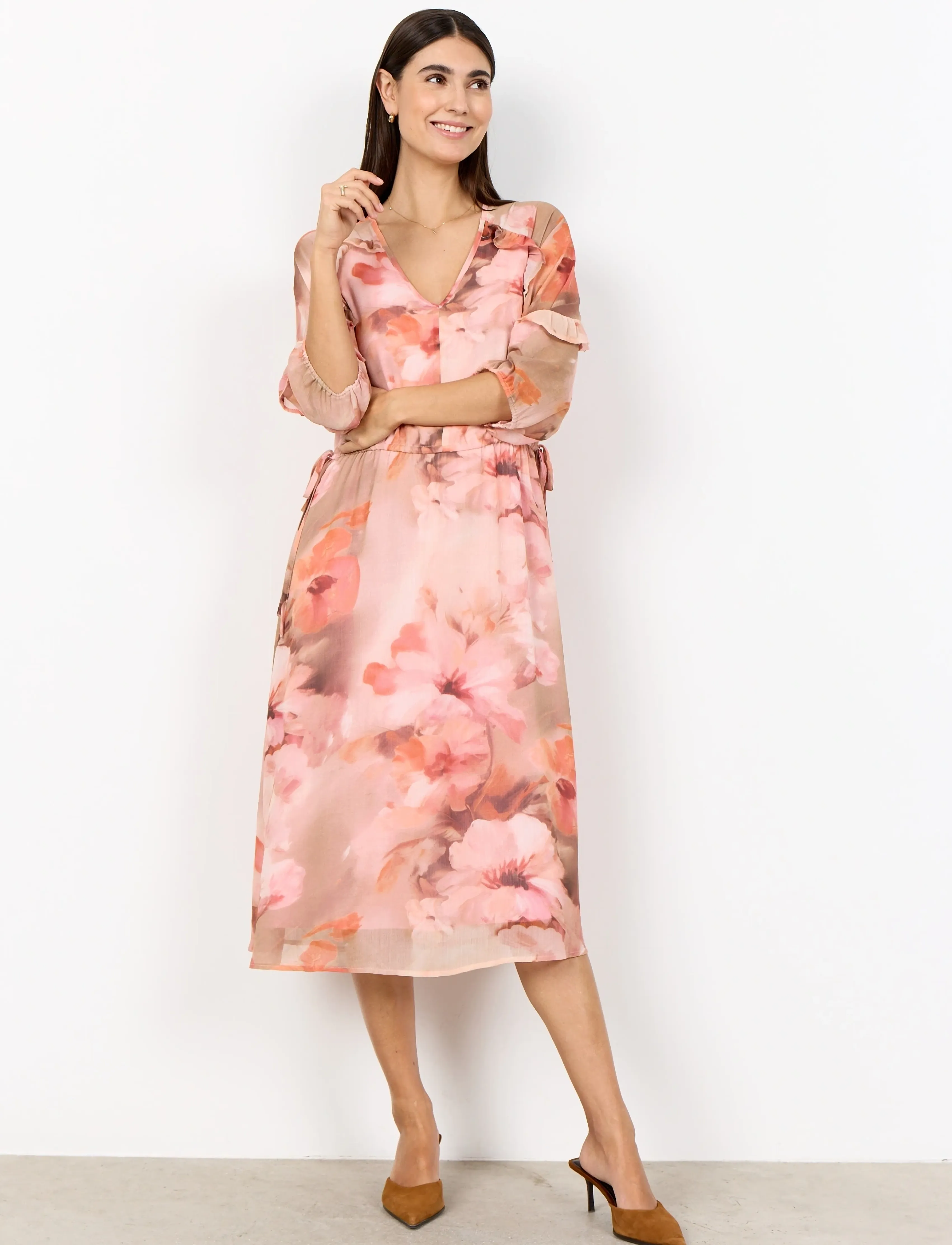Soyaconcept - SC-CARMEN - vasaras kleitas - 4120c rose combi - 3