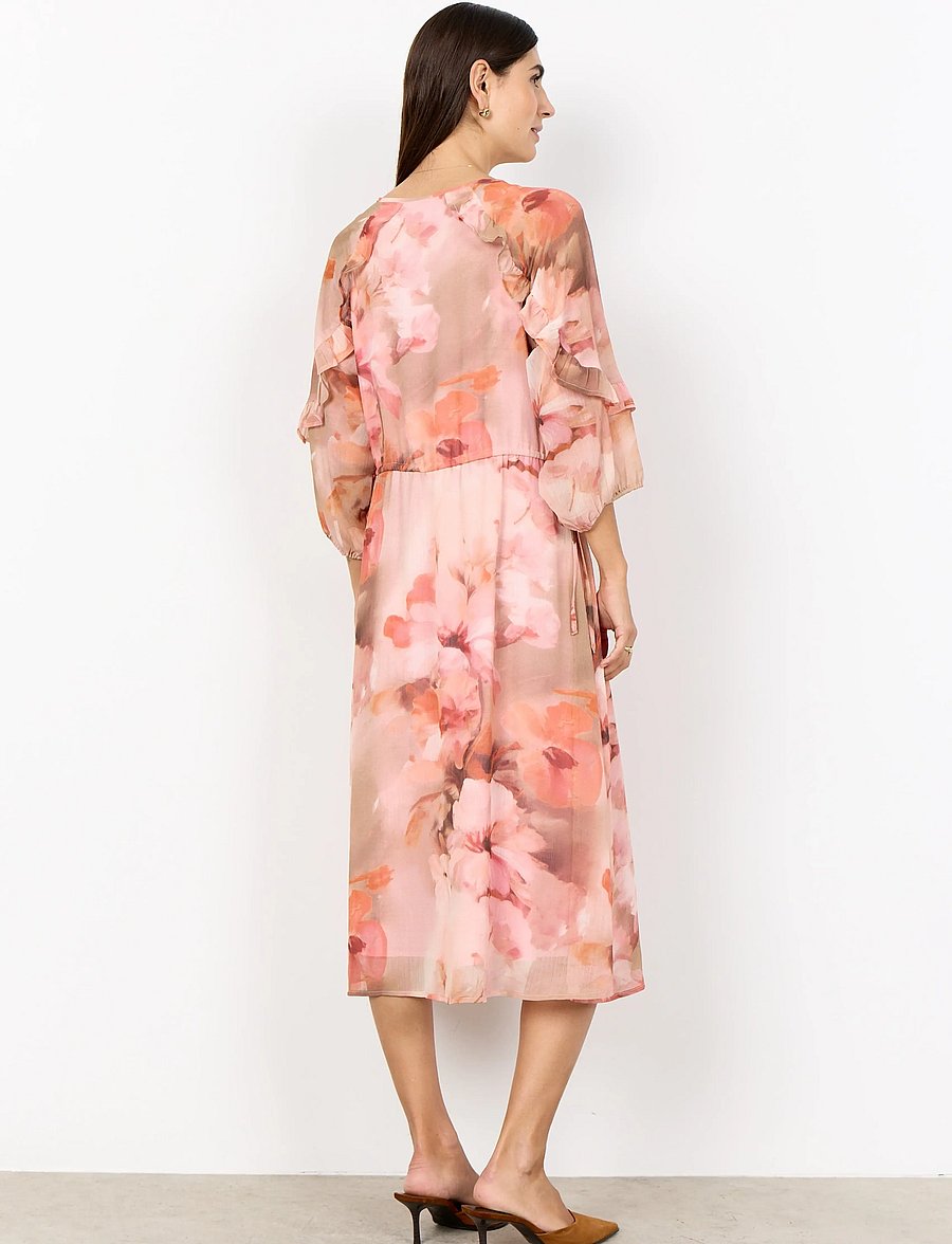 Soyaconcept - SC-CARMEN - sommerkjoler - 4120c rose combi - 4