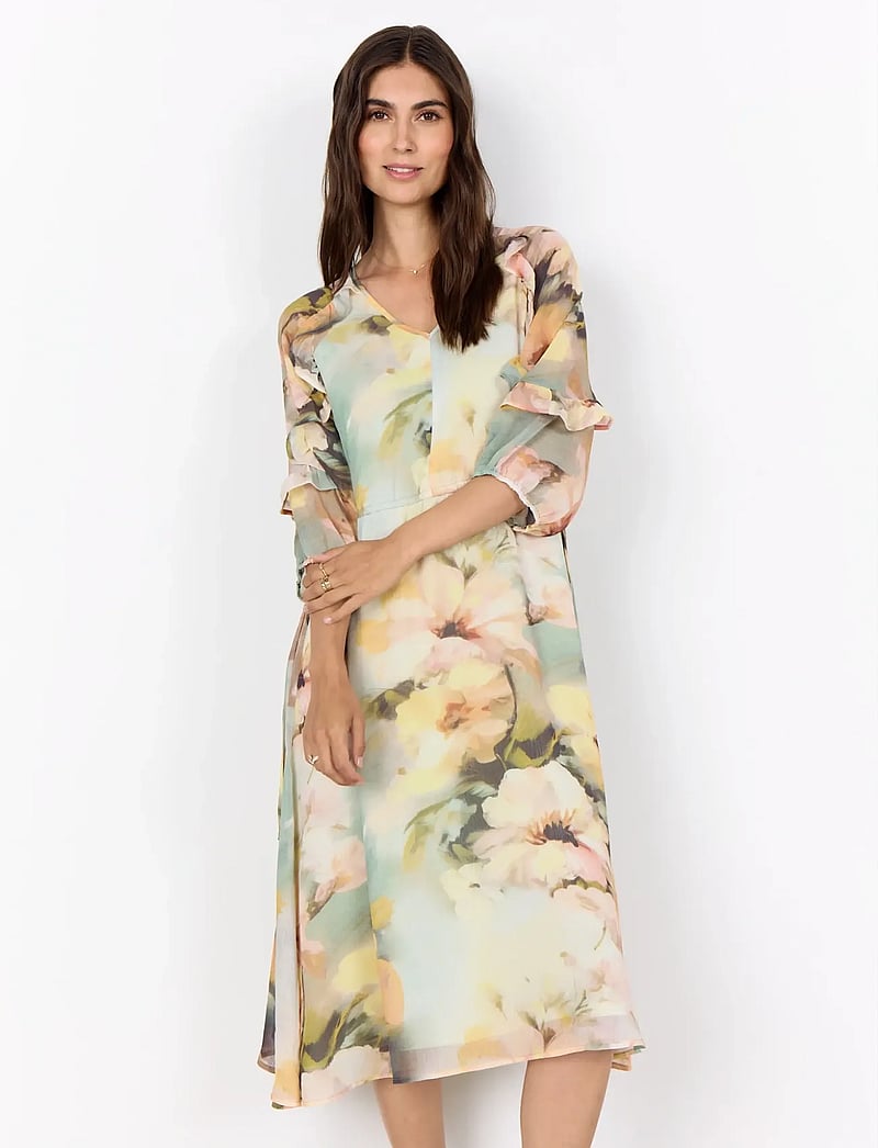 Soyaconcept - SC-CARMEN - sommerkleider - 7100c bok choy combi - 0