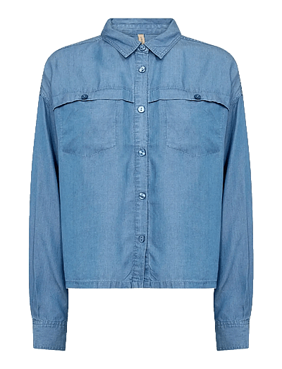 Soyaconcept SC-LIV - Langärmlige Hemden - 2250 MEDIUM BLUE / blue