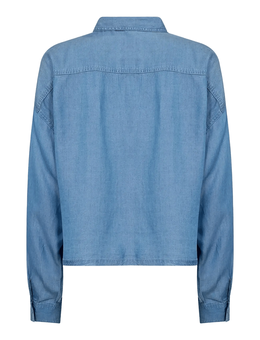Soyaconcept - SC-LIV - langärmlige hemden - 2250 medium blue - 2