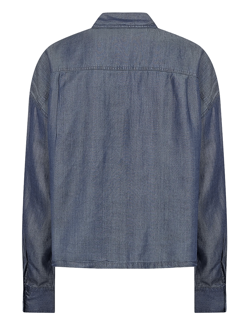 Soyaconcept - SC-LIV - långärmade skjortor - 2440 raw blue denim - 2