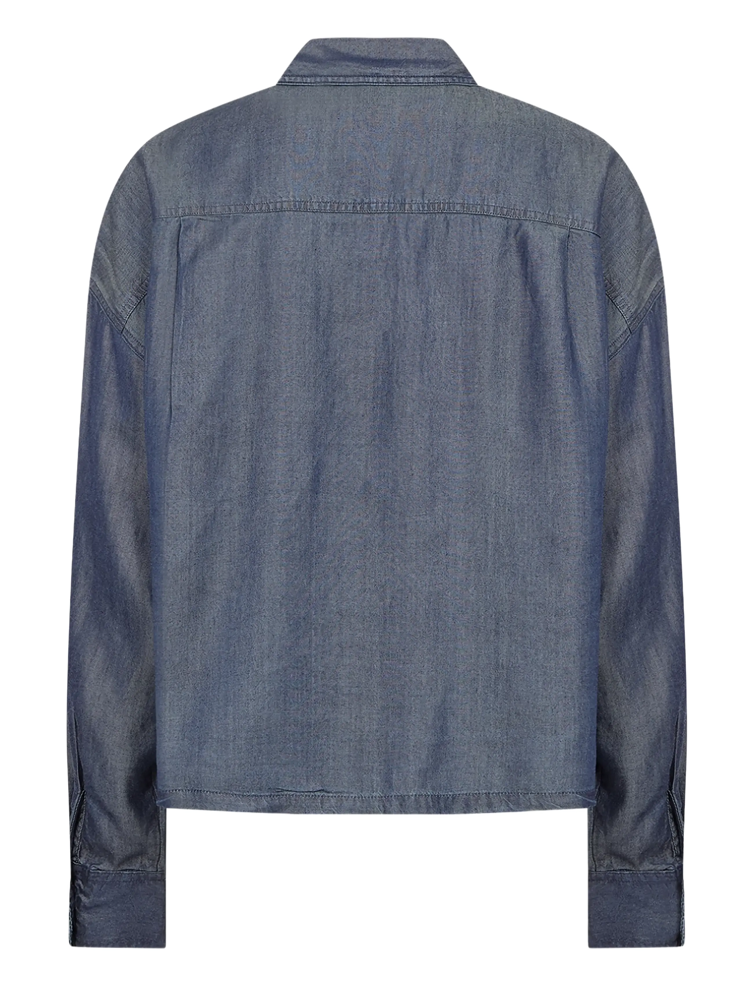 Soyaconcept - SC-LIV - langärmlige hemden - 2440 raw blue denim - 2