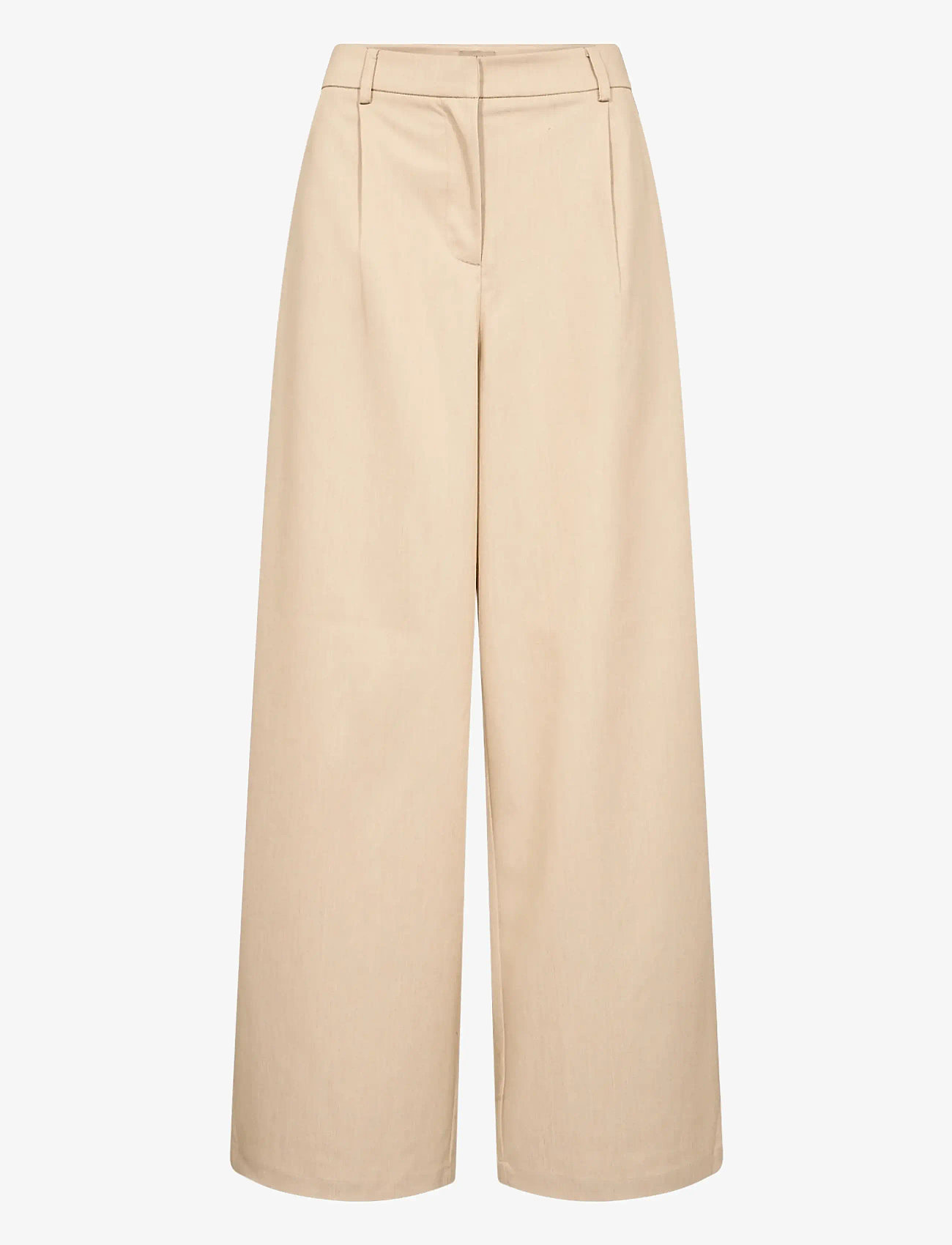 Soyaconcept - SC-CARONNE - wide leg trousers - 98008 sand melange - 1