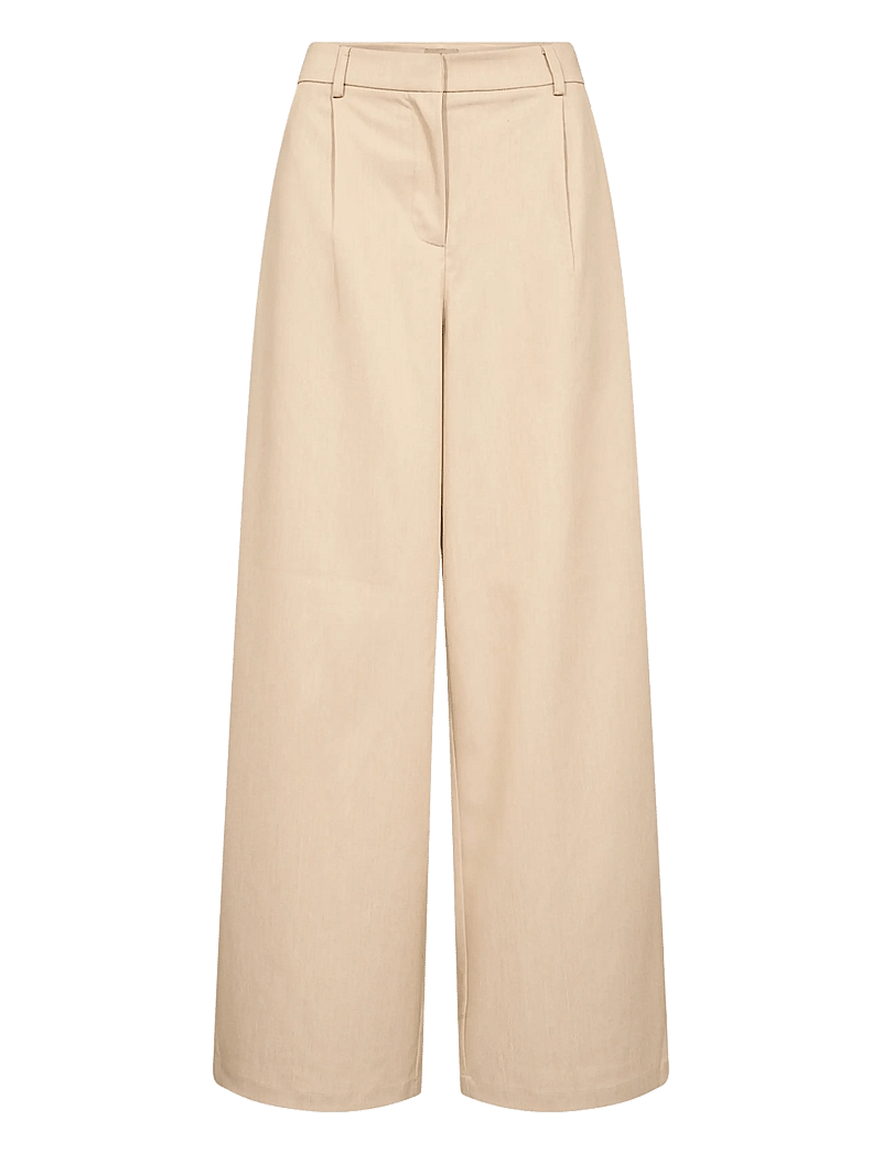 Soyaconcept - SC-CARONNE - wide leg trousers - 98008 sand melange - 1