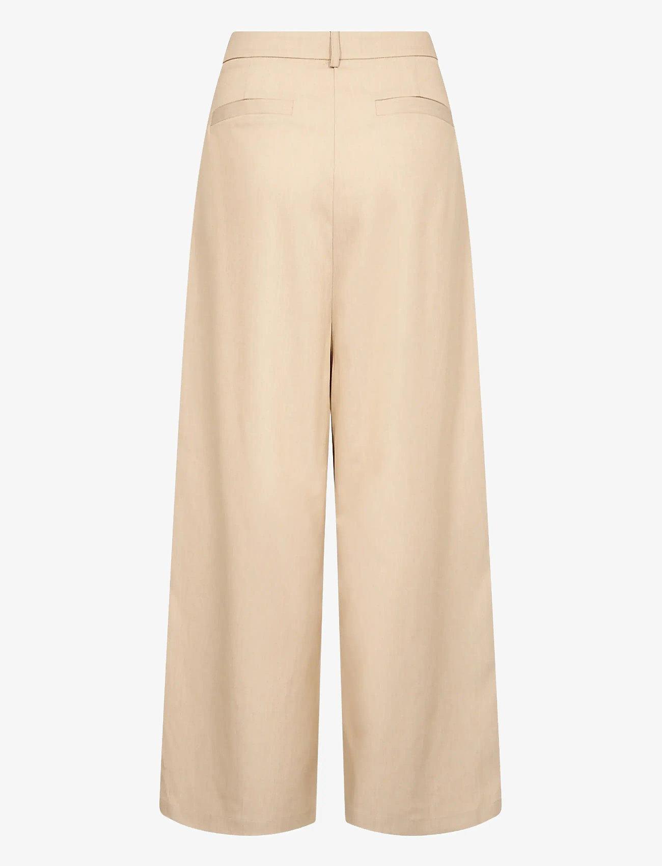 Soyaconcept - SC-CARONNE - wide leg trousers - 98008 sand melange - 2