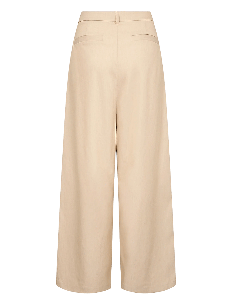 Soyaconcept - SC-CARONNE - wide leg trousers - 98008 sand melange - 2