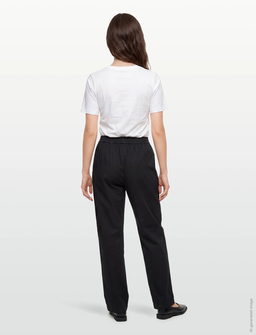 Soyaconcept - SC-ROVENA - suorat housut - 9999 black - 4