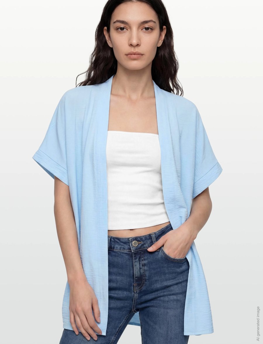 Soyaconcept - SC-CATH - kurzärmelige blusen - 6250 windsurfer - 3