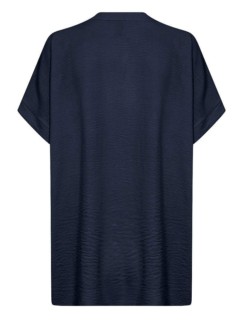 Soyaconcept - SC-CATH - kurzämlige blusen - 6910 navy - 2