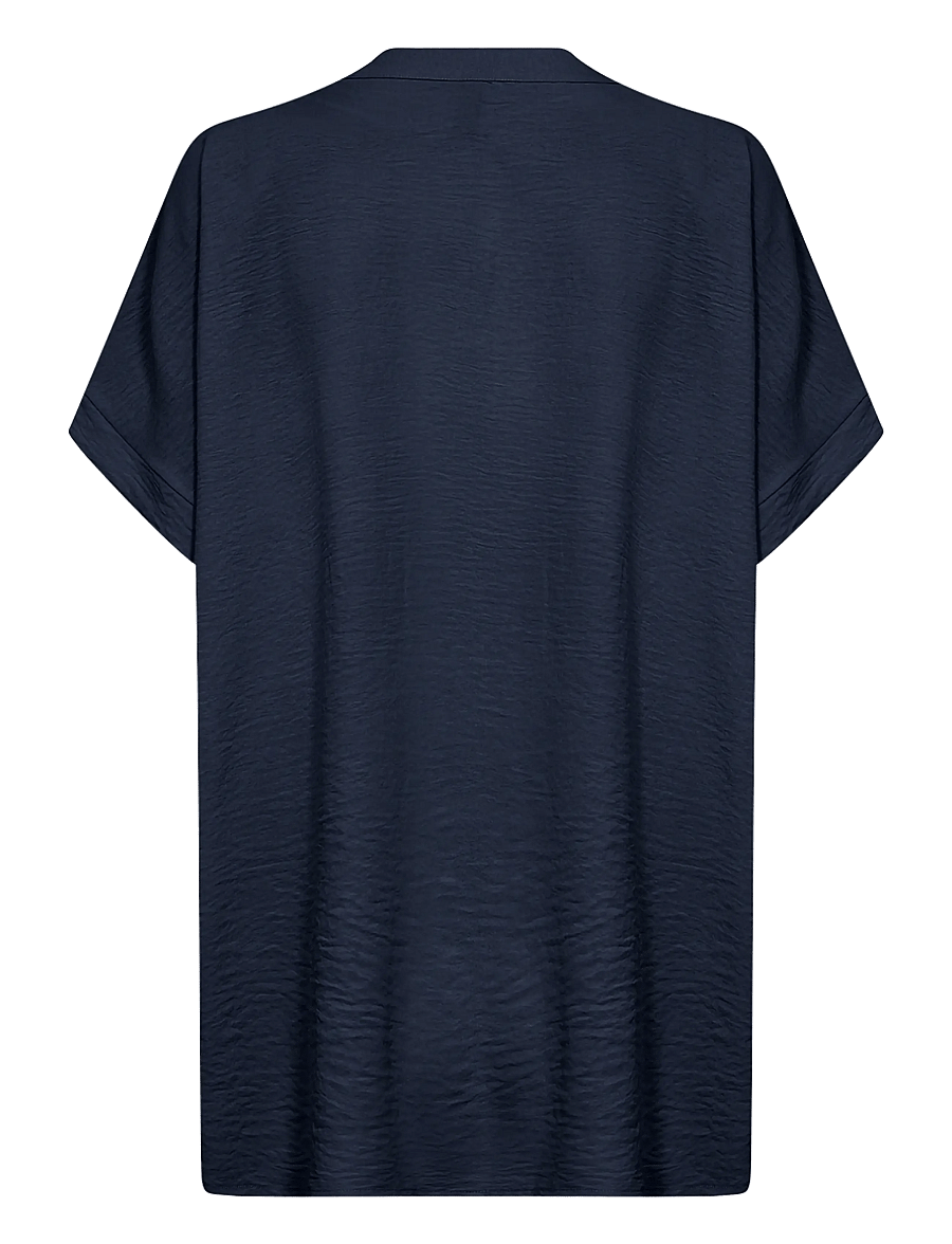 Soyaconcept - SC-CATH - kurzärmelige blusen - 6910 navy - 2