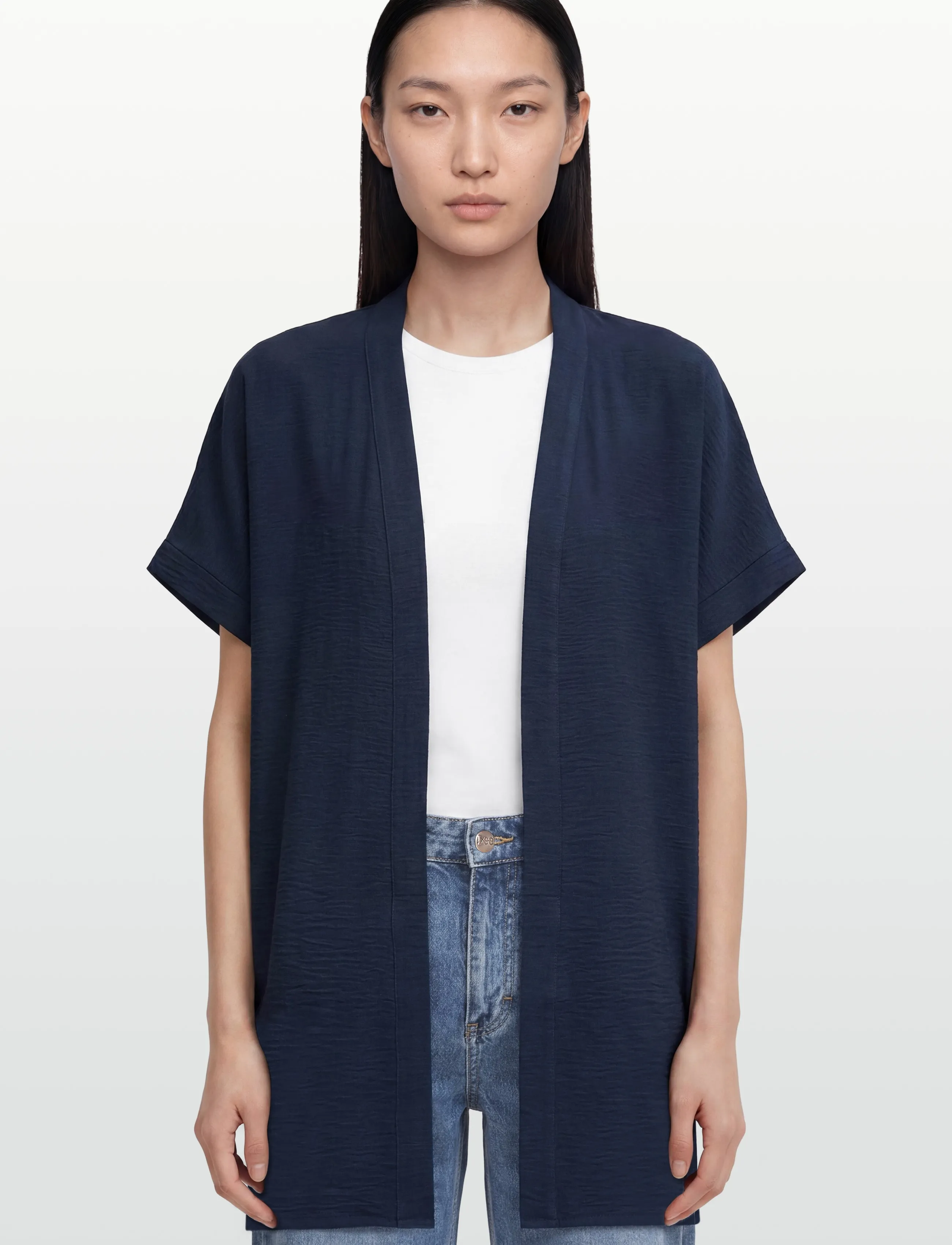 Soyaconcept - SC-CATH - lühikeste varrukatega pluusid - 6910 navy - 3