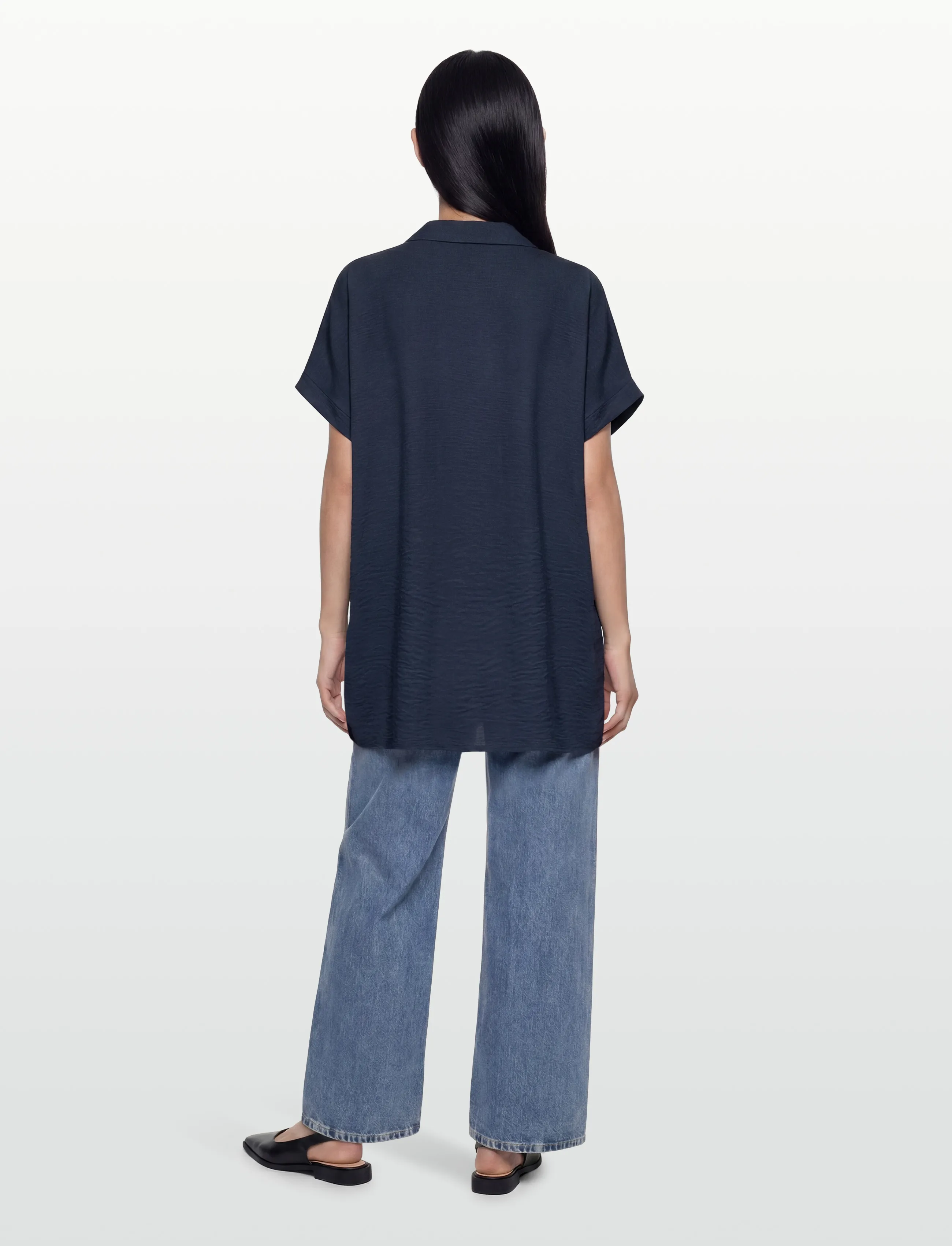 Soyaconcept - SC-CATH - lühikeste varrukatega pluusid - 6910 navy - 4