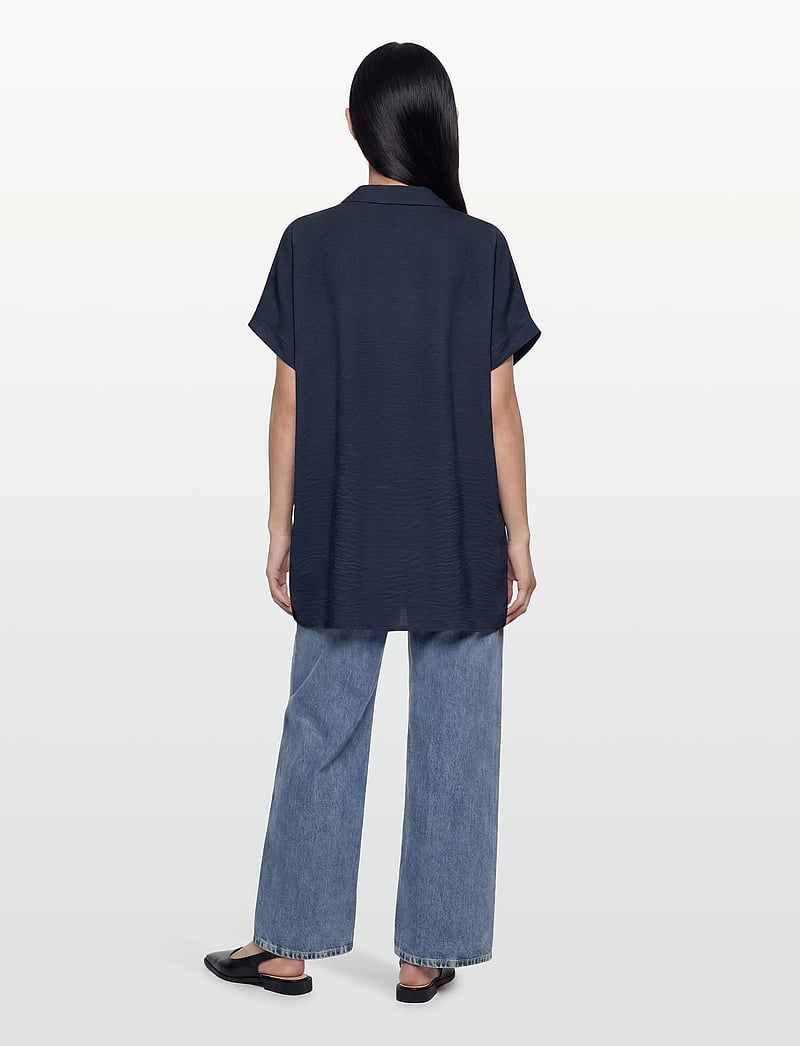 Soyaconcept - SC-CATH - kurzämlige blusen - 6910 navy - 4
