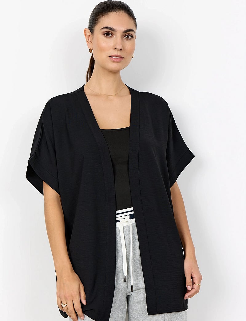 Soyaconcept - SC-CATH - kurzämlige blusen - 9999 black - 0