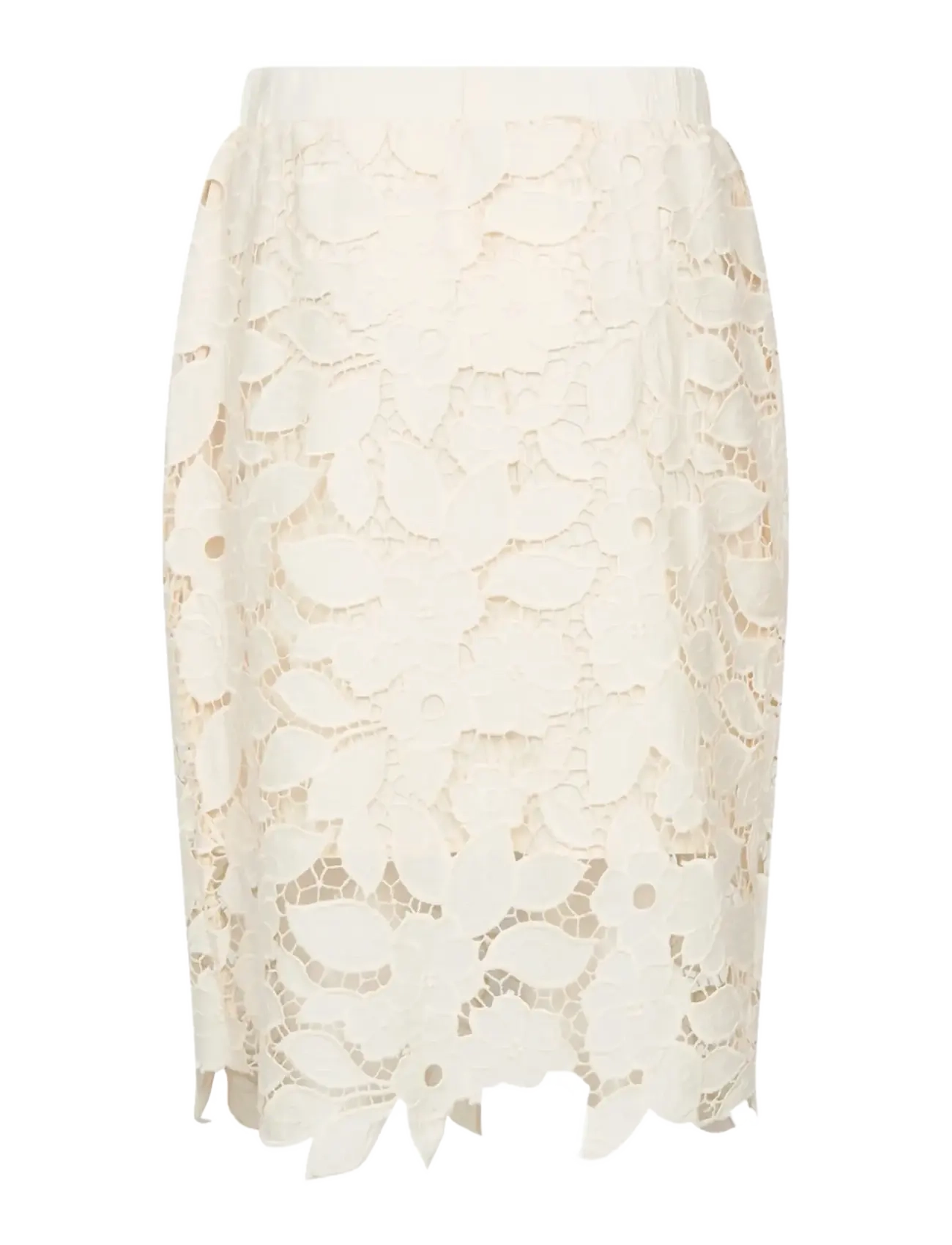 Soyaconcept - SC-CASSANDRA - midi kjolar - 1620 cream - 2