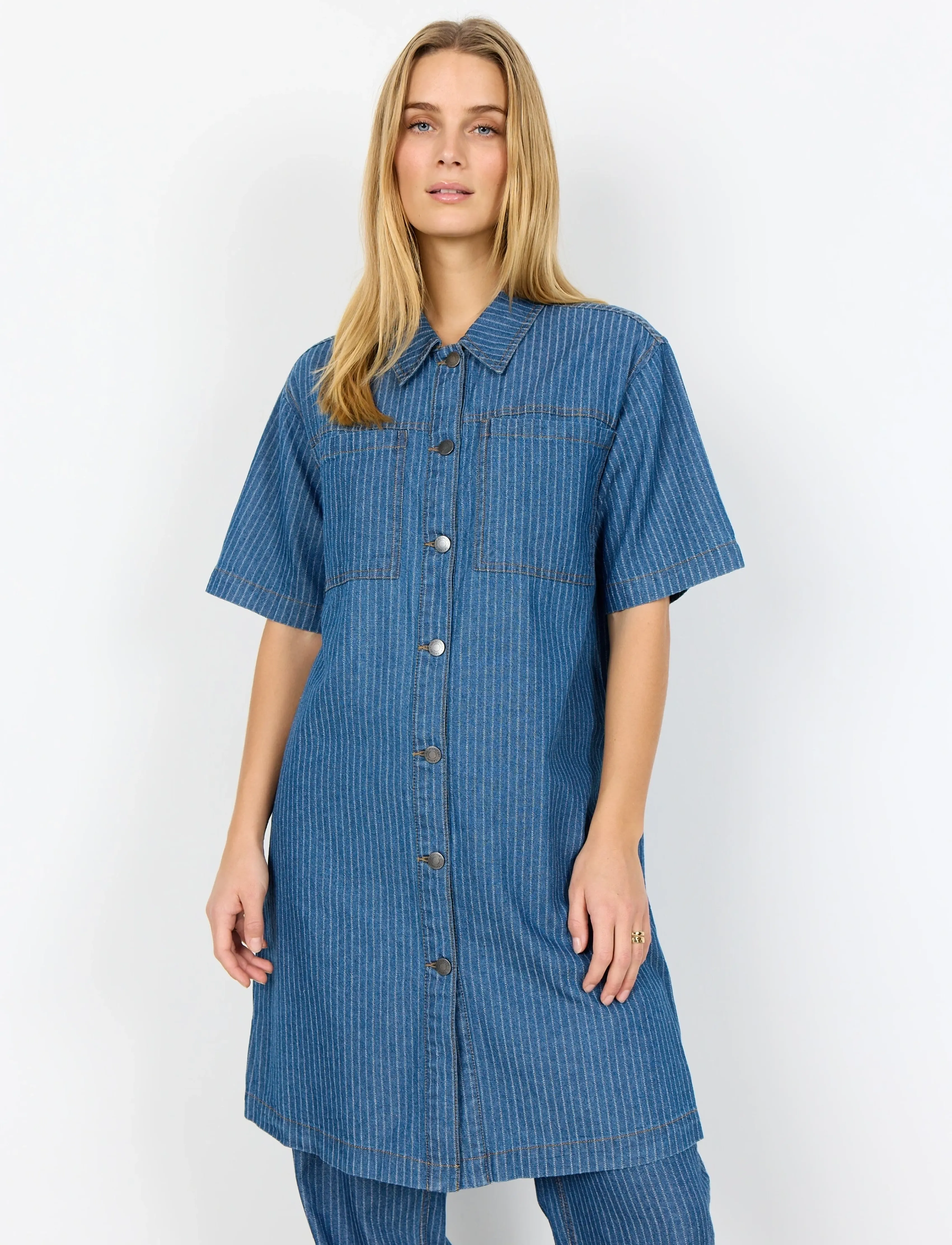 Soyaconcept SC-CAISHO - Hemdkleider - 2035 MOONLIGHT BLUE DENIM / blue