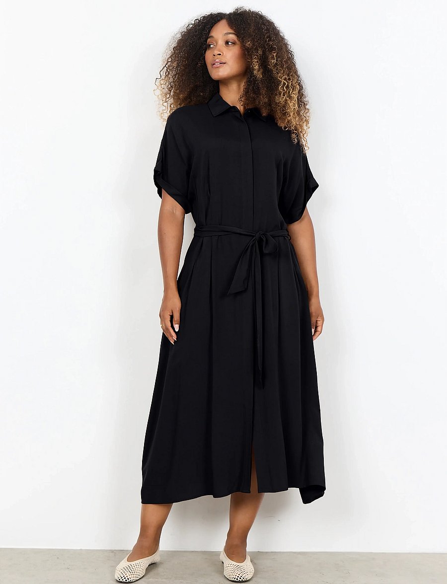 Soyaconcept - SC-RADIA - sommarklänningar - 9999 black - 3