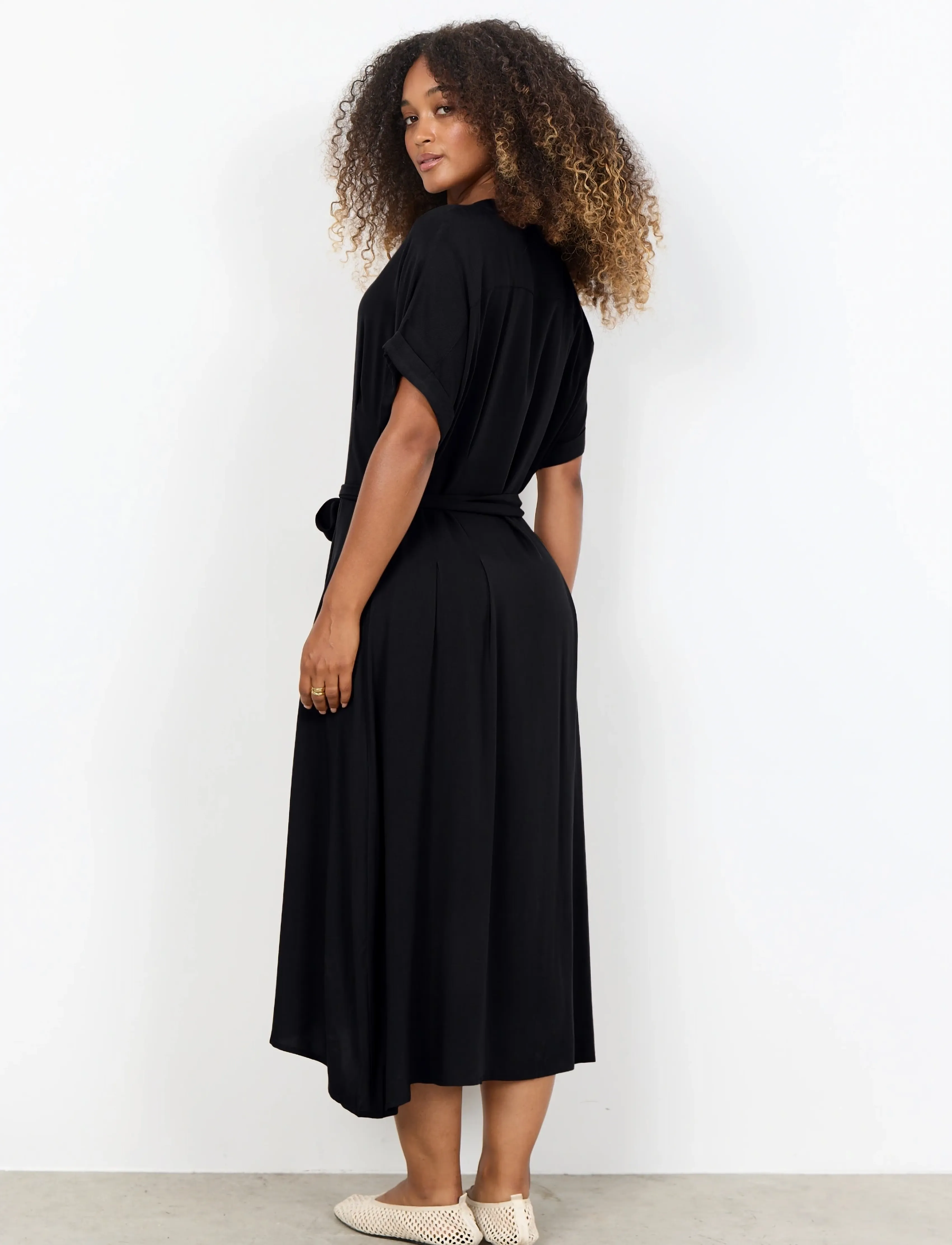 Soyaconcept - SC-RADIA - sommarklänningar - 9999 black - 4