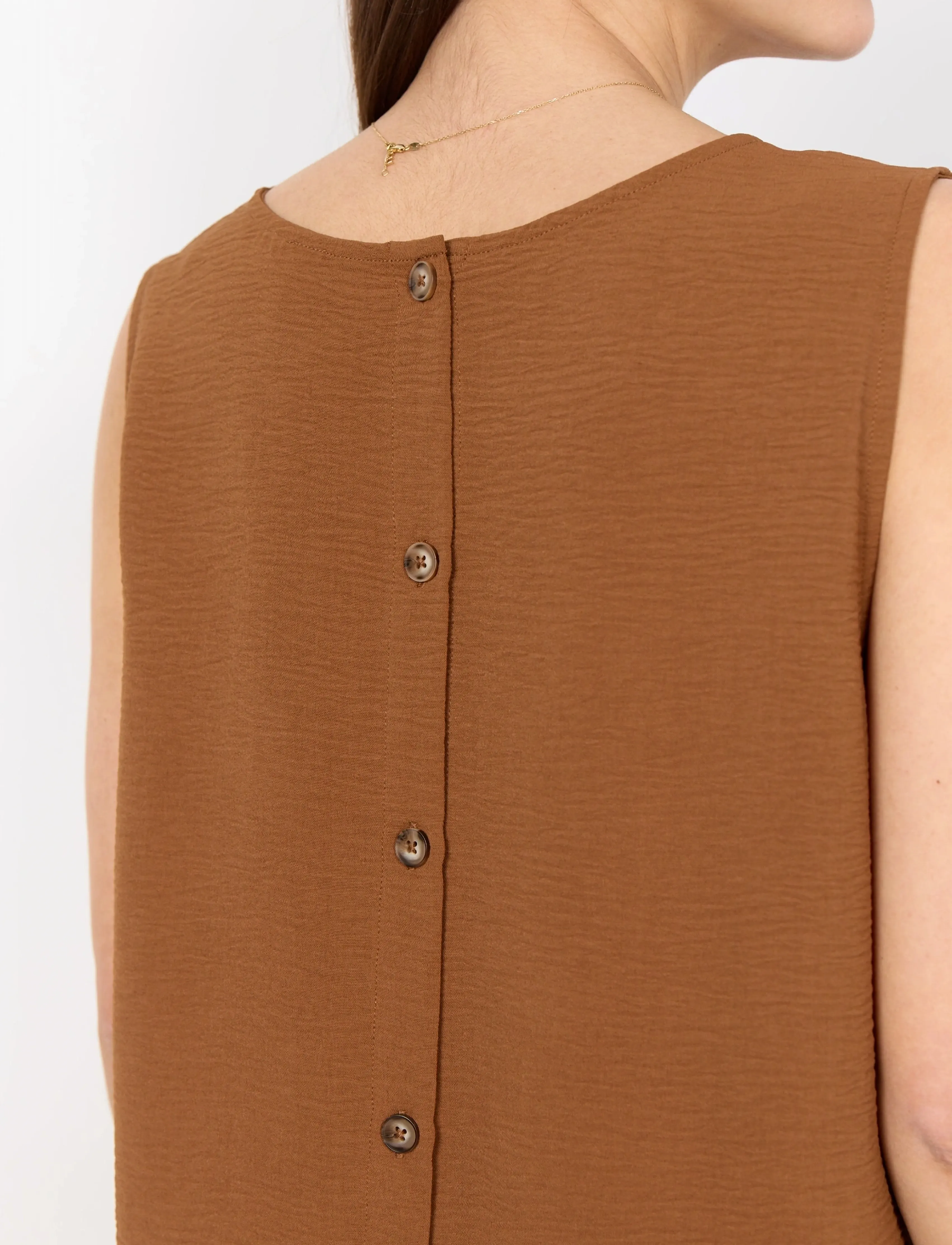 Soyaconcept - SC-CATH - Ärmellose tops - 8710 toffee - 5
