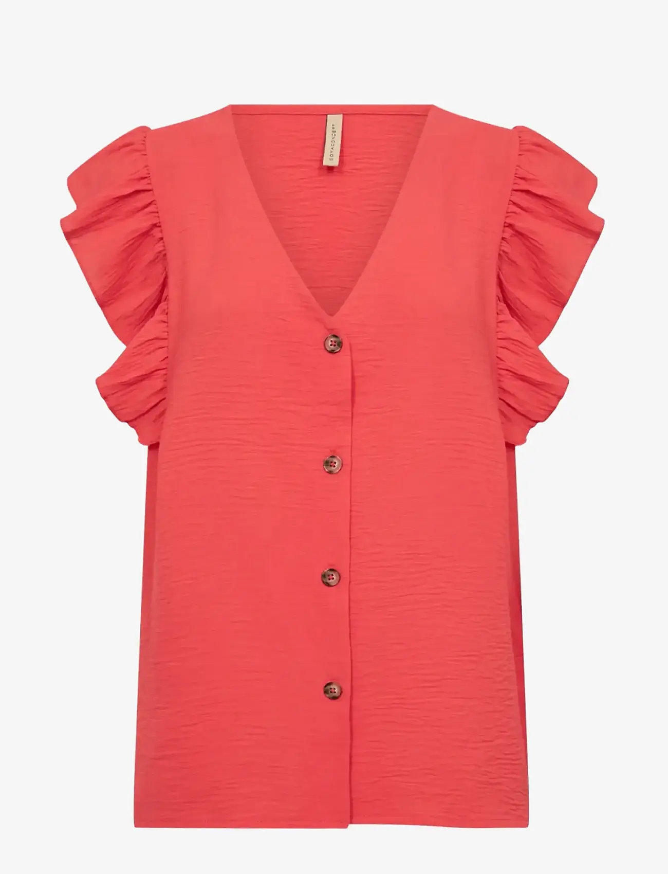 Soyaconcept - SC-CATH - kortærmede bluser - 4030 bittersweet - 1