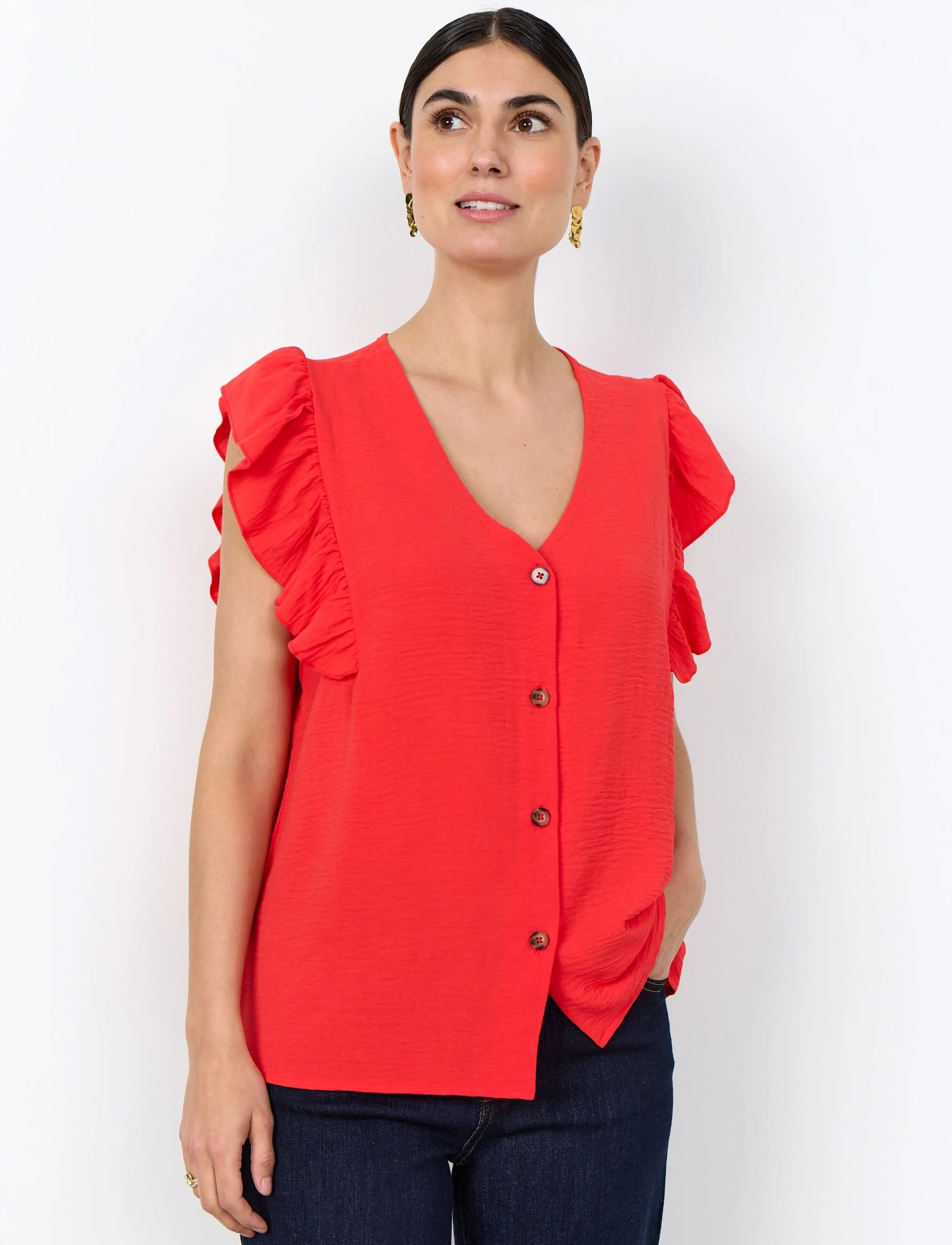 Soyaconcept SC-CATH - Blouses - 4030 BITTERSWEET / coral