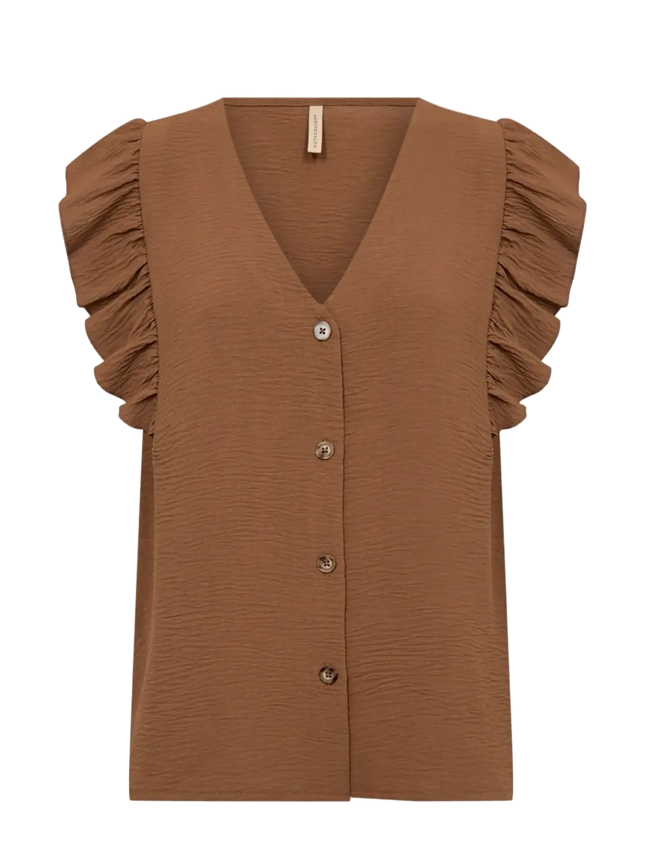 Soyaconcept SC-CATH - Kortermede bluser - 8710 TOFFEE / brown