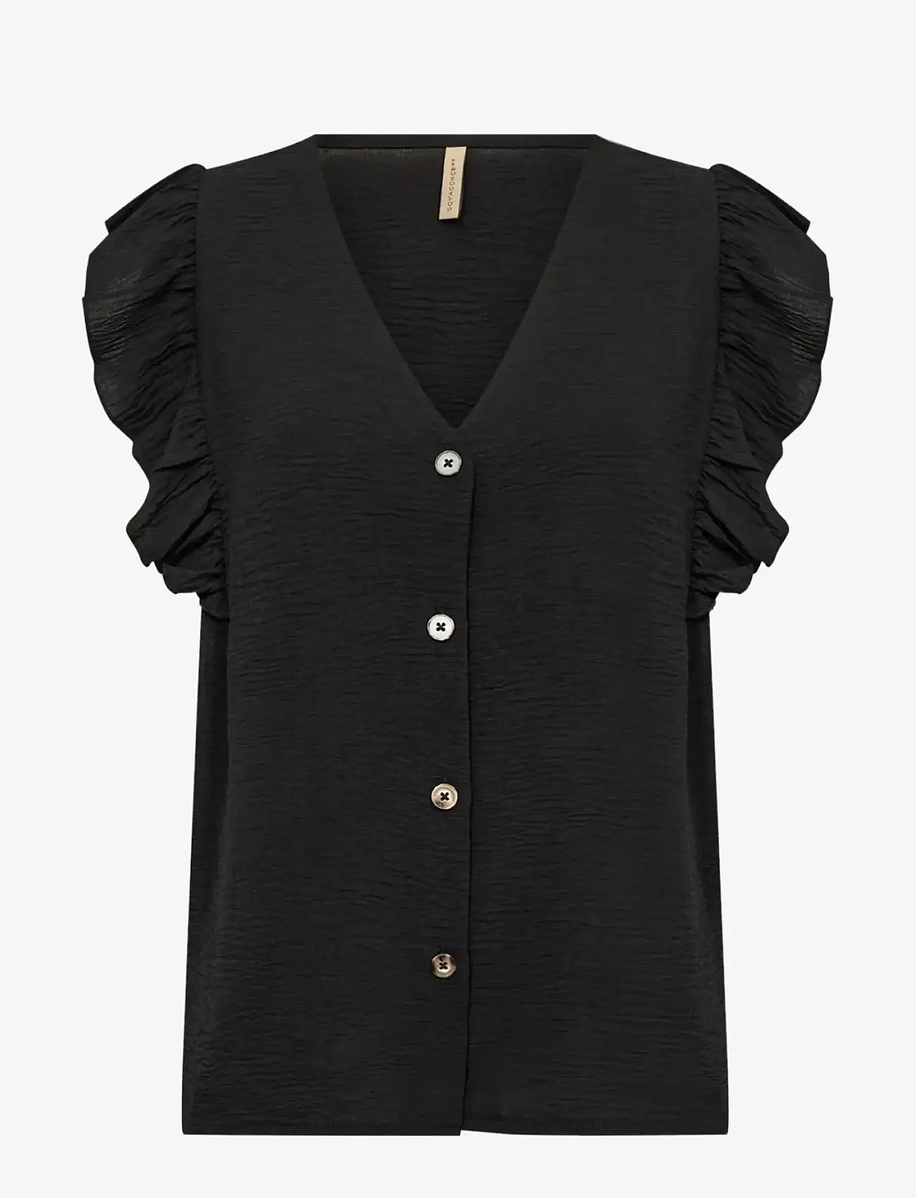 Soyaconcept - SC-CATH - kortærmede bluser - 9999 black - 1