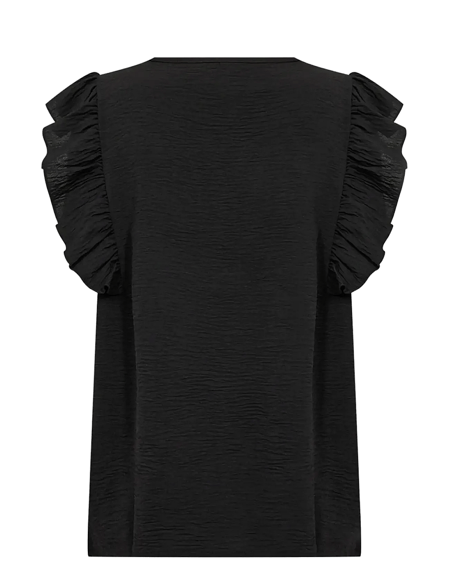 Soyaconcept - SC-CATH - kurzärmelige blusen - 9999 black - 2