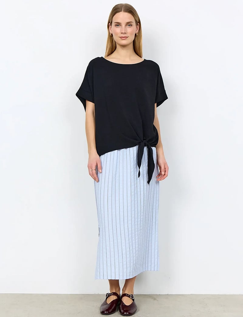 Soyaconcept - SC-CATH - kortærmede bluser - 9999 black - 3