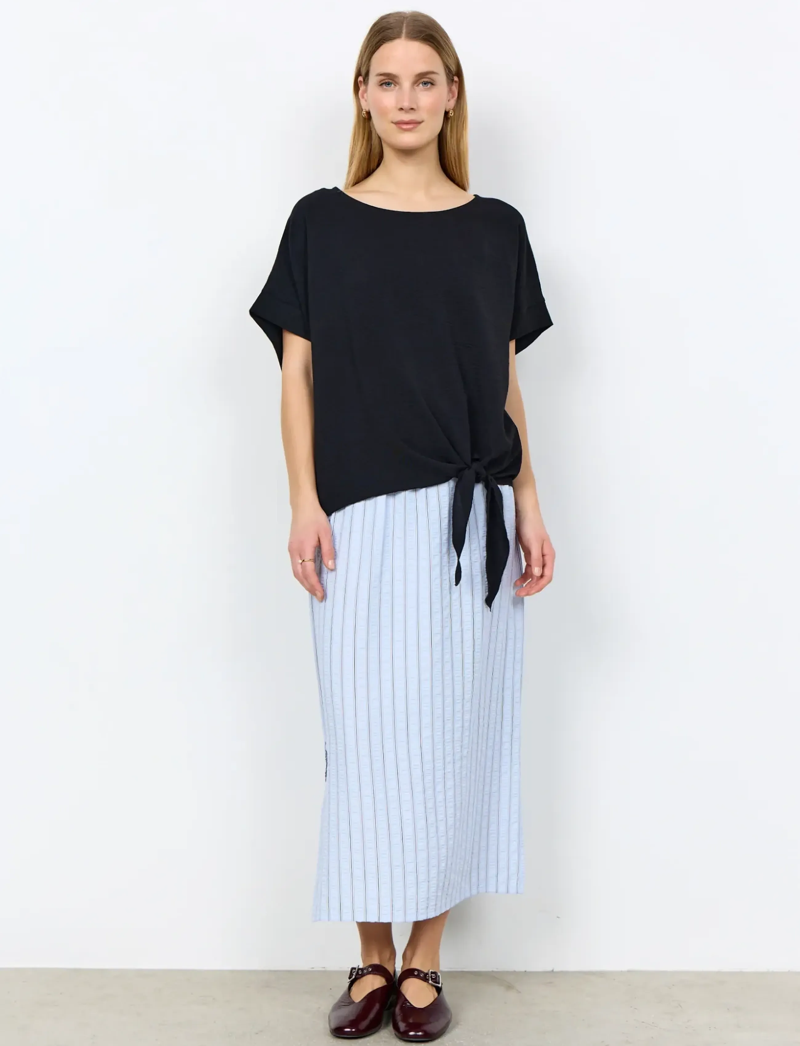 Soyaconcept - SC-CATH - kurzämlige blusen - 9999 black - 3