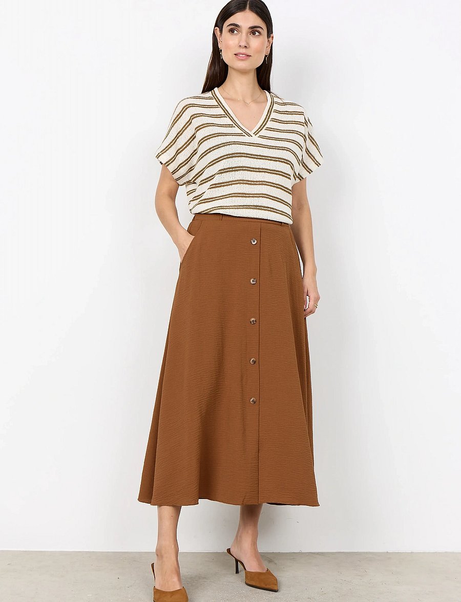 Soyaconcept - SC-CATH - midi-röcke - 8710 toffee - 0
