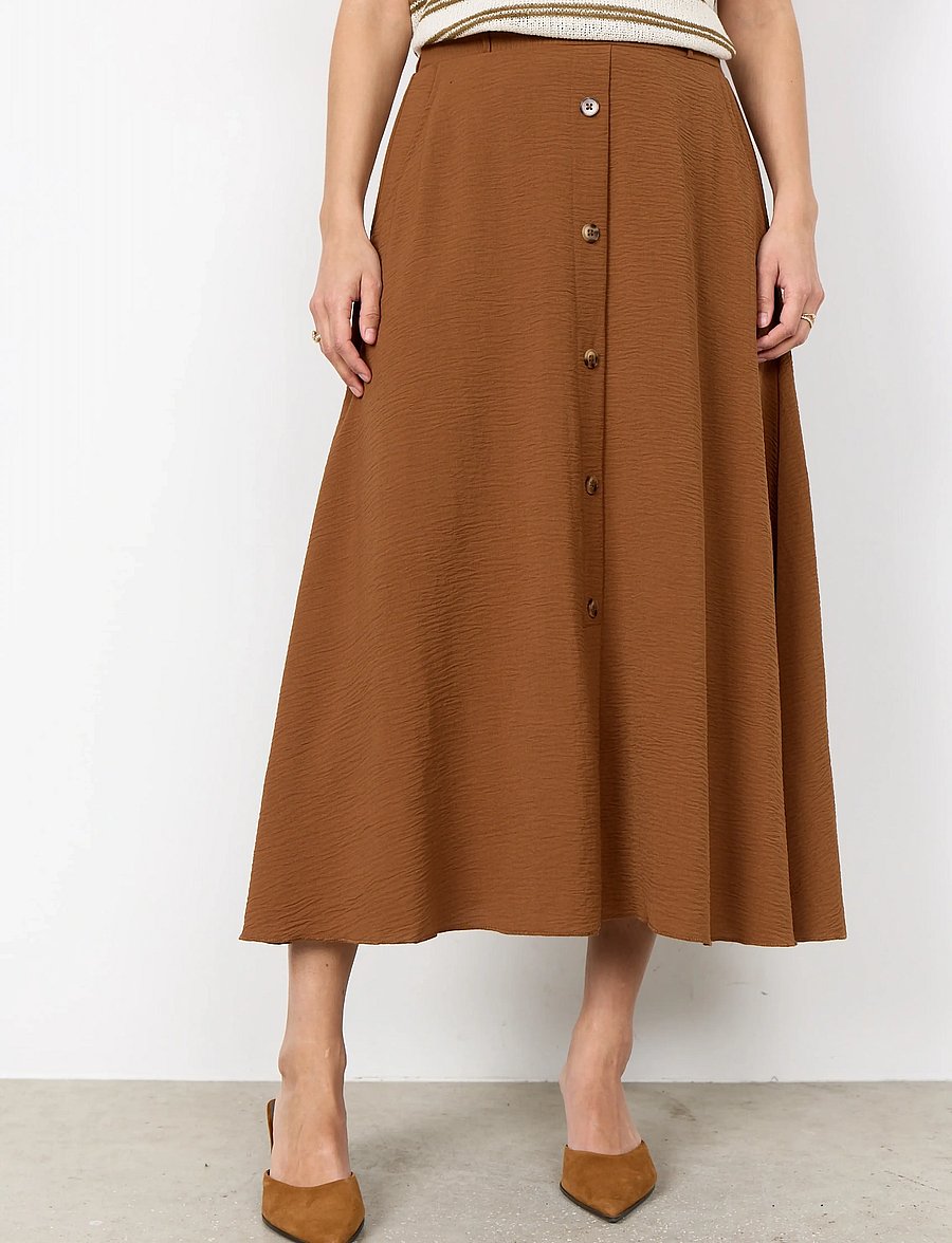 Soyaconcept - SC-CATH - midi rokken - 8710 toffee - 3