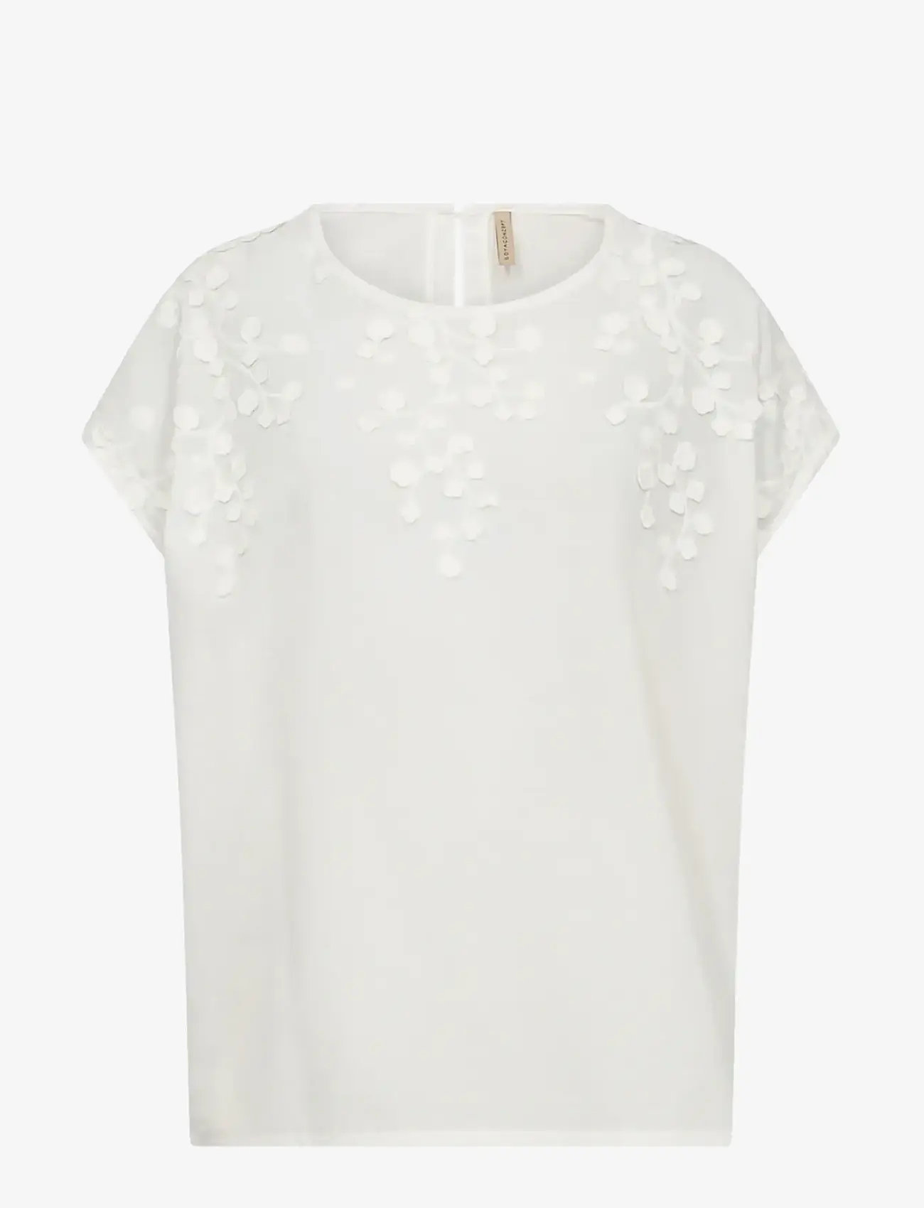 Soyaconcept - SC-FAHIMA - kortærmede bluser - 1100 offwhite - 1