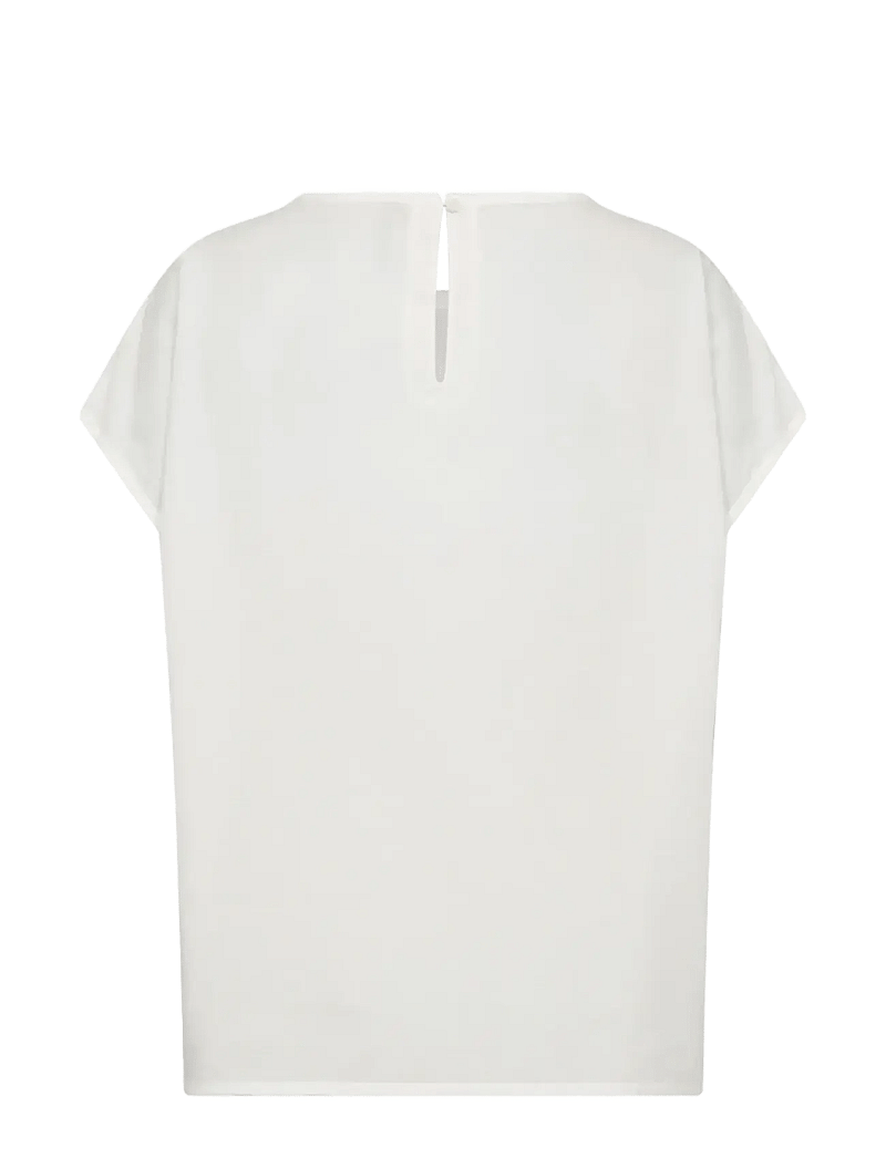 Soyaconcept - SC-FAHIMA - kortærmede bluser - 1100 offwhite - 2
