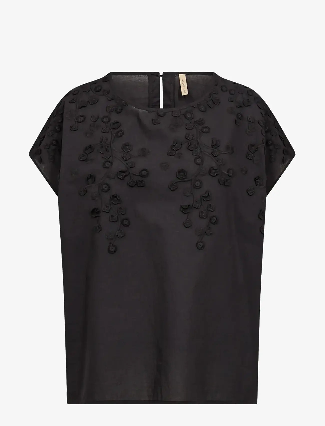 Soyaconcept - SC-FAHIMA - kortærmede bluser - 9999 black - 1