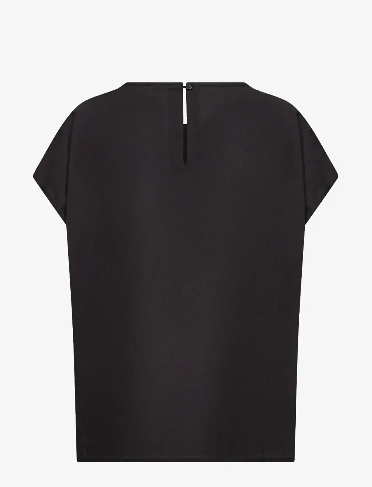 Soyaconcept - SC-FAHIMA - kortærmede bluser - 9999 black - 2