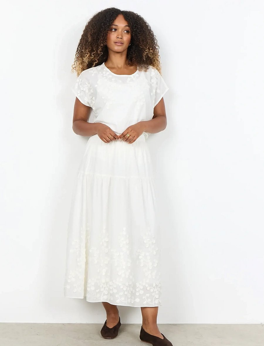 Soyaconcept - SC-FAHIMA - midi-röcke - 1100 offwhite - 0