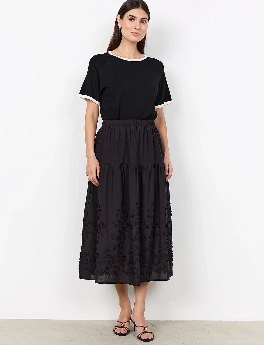 Soyaconcept - SC-FAHIMA - midi-röcke - 9999 black - 0